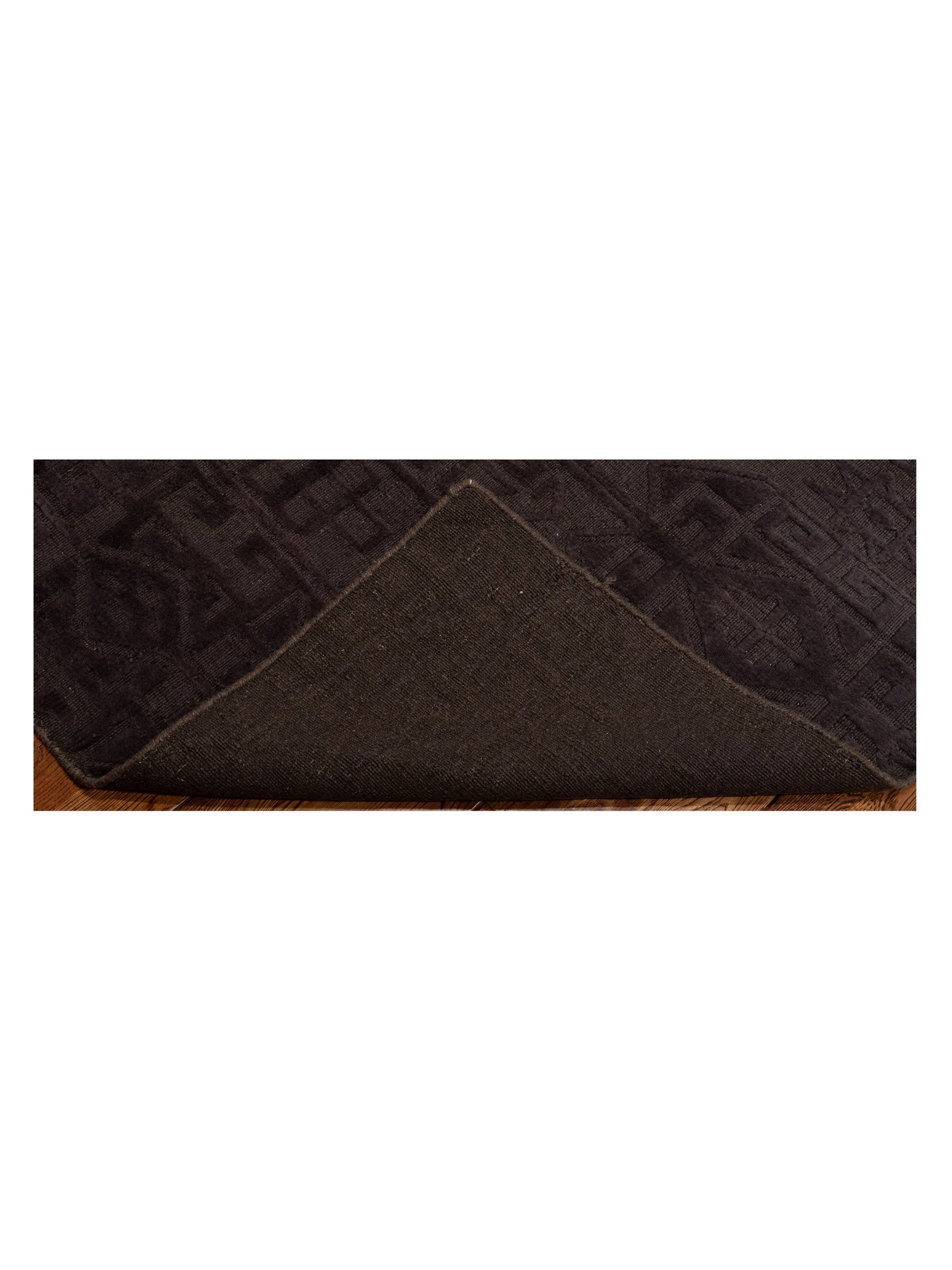 Himalayan 120374 Dark Brown 9x12 Hand Knotted Rug