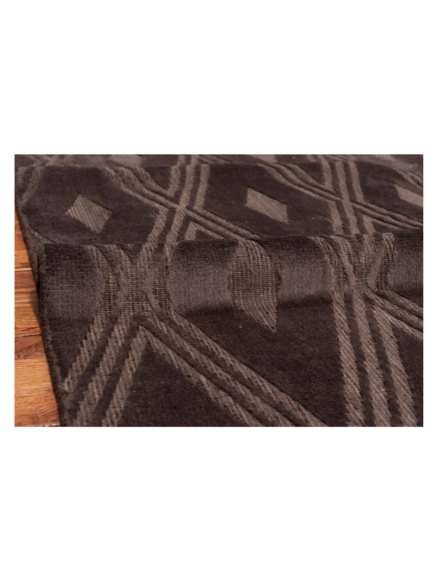 Himalayan 120376 Brown 6x9 Hand Knotted Rug