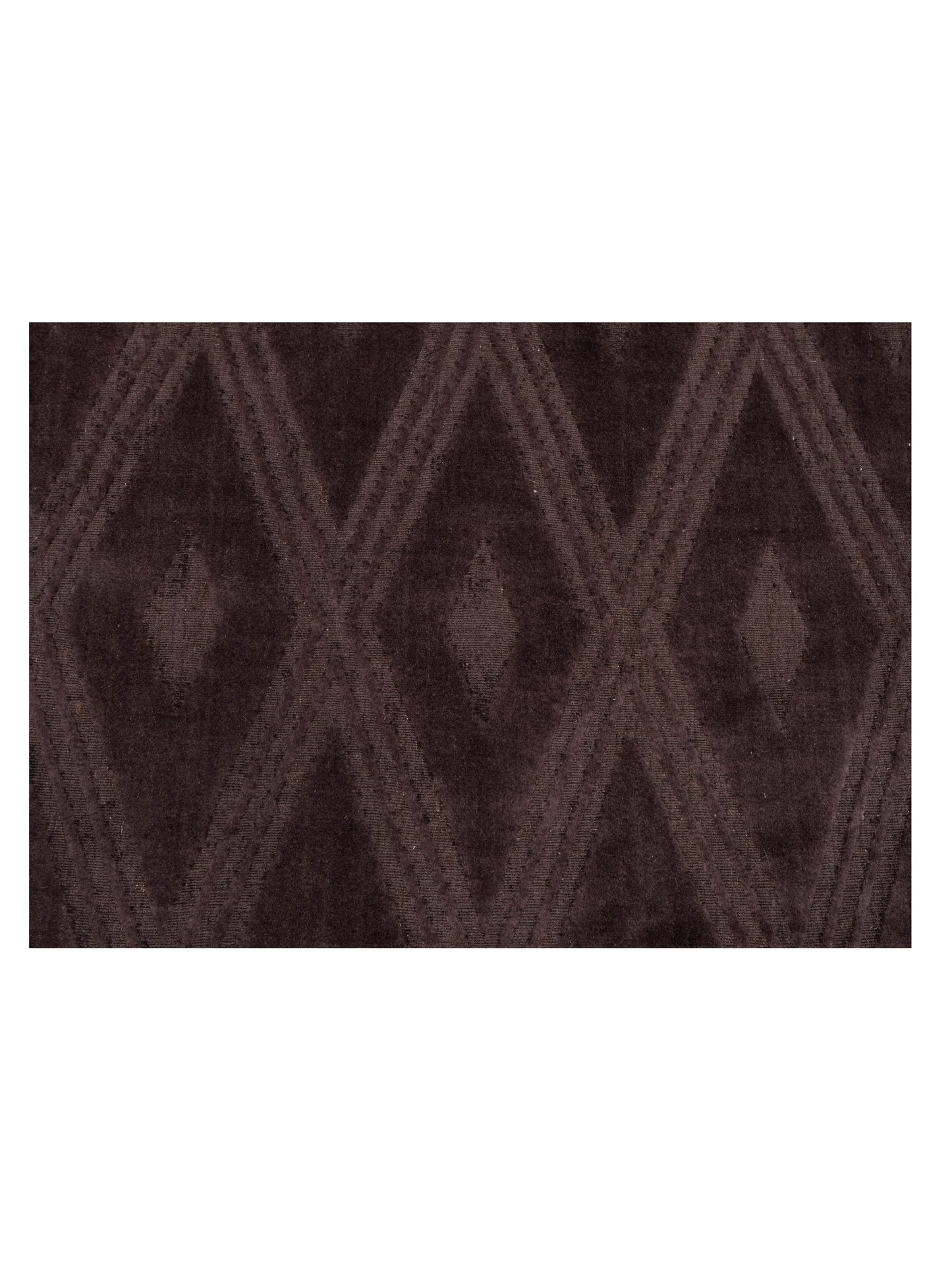 Himalayan 120385 Dark Brown 9x12 Hand Knotted Rug