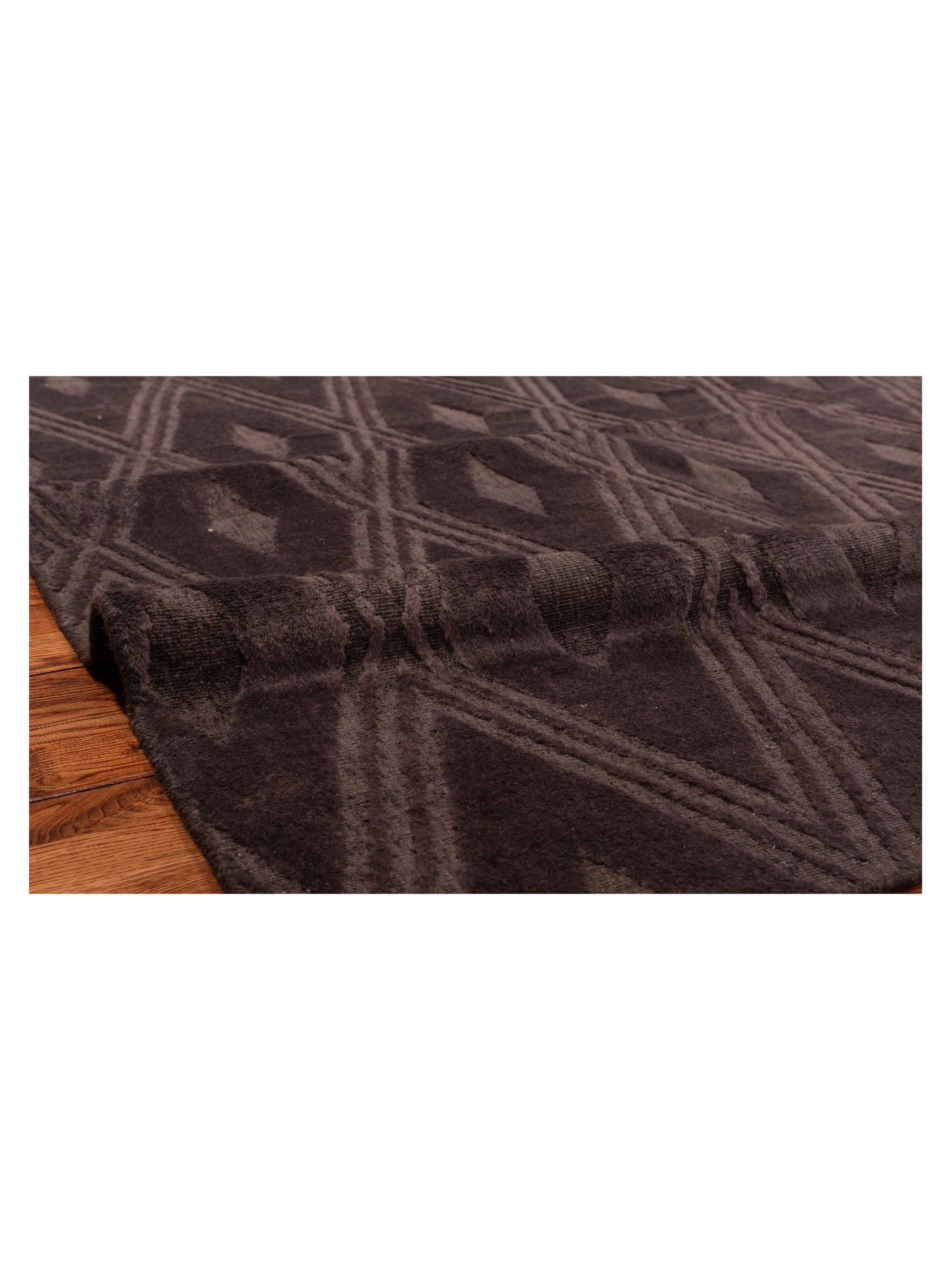 Himalayan 120386 Brown 9x12 Hand Knotted Rug