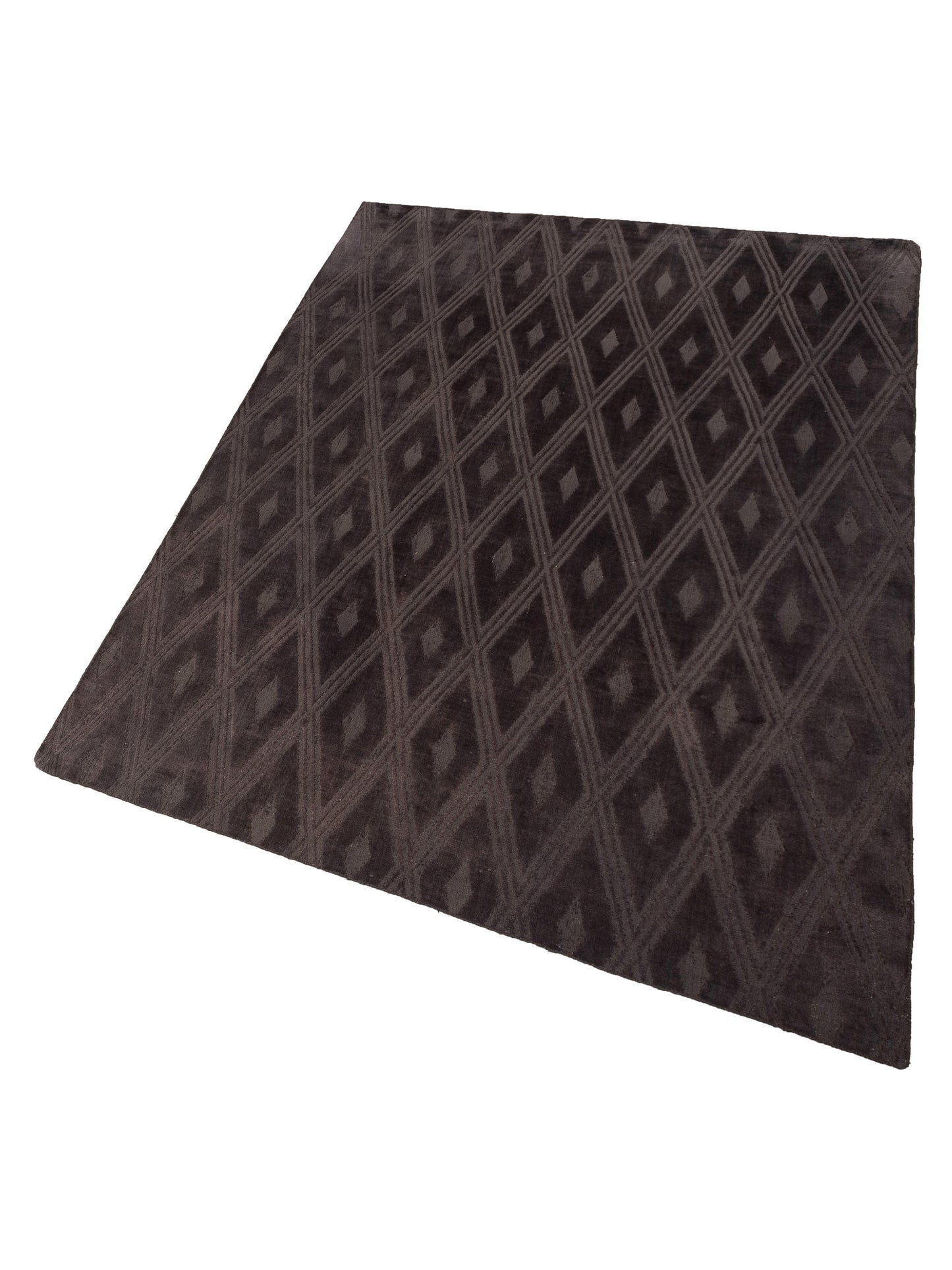 Himalayan 120387 Dark Brown 9x12 Hand Knotted Rug