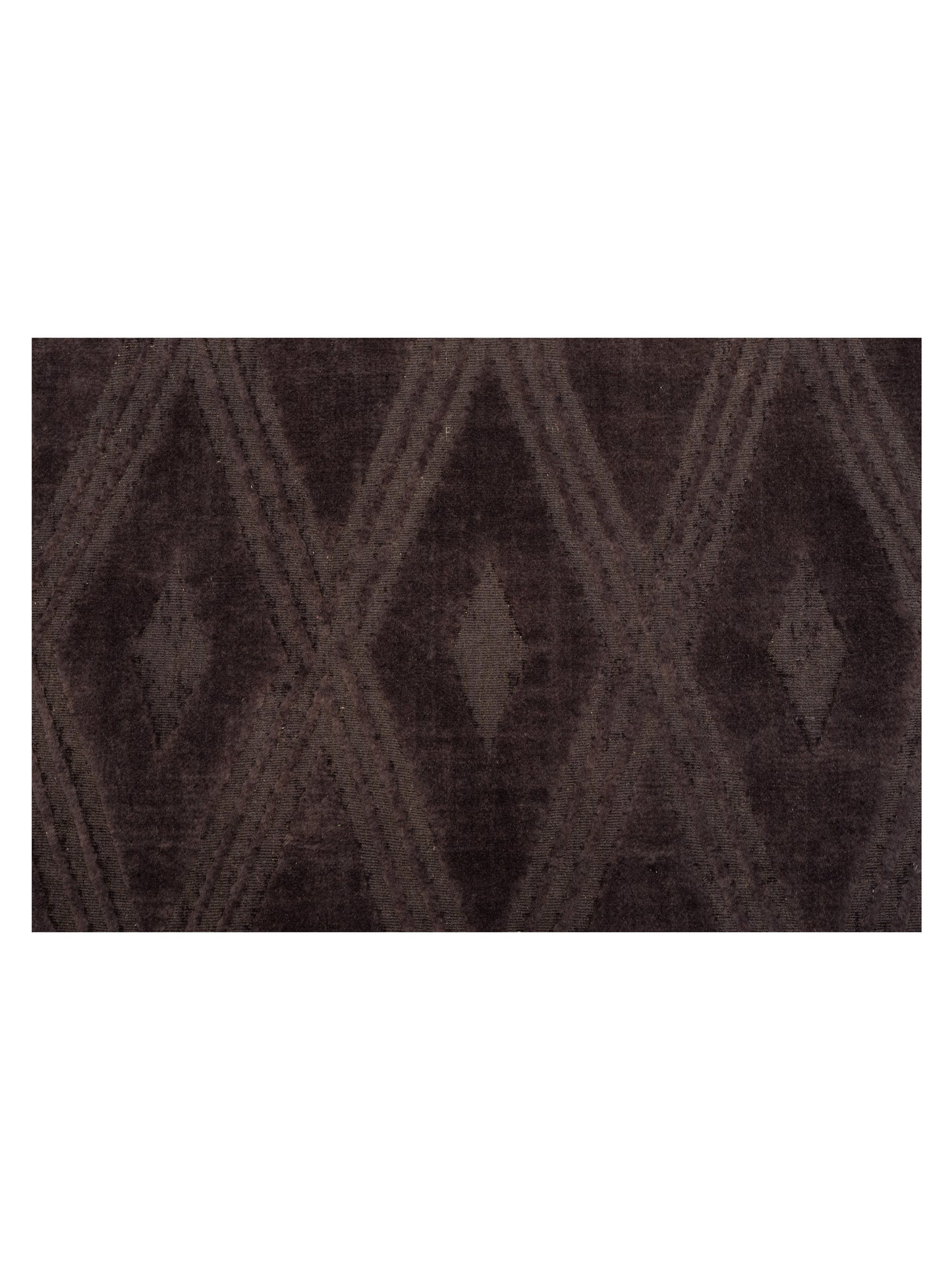 Himalayan 120387 Dark Brown 9x12 Hand Knotted Rug