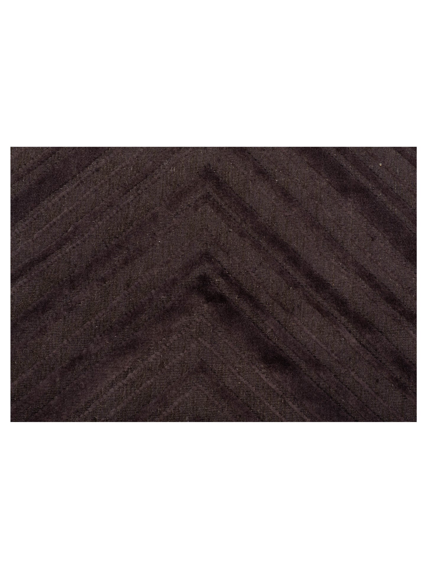 Himalayan 120392 Dark Brown 8x10 Hand Knotted Rug