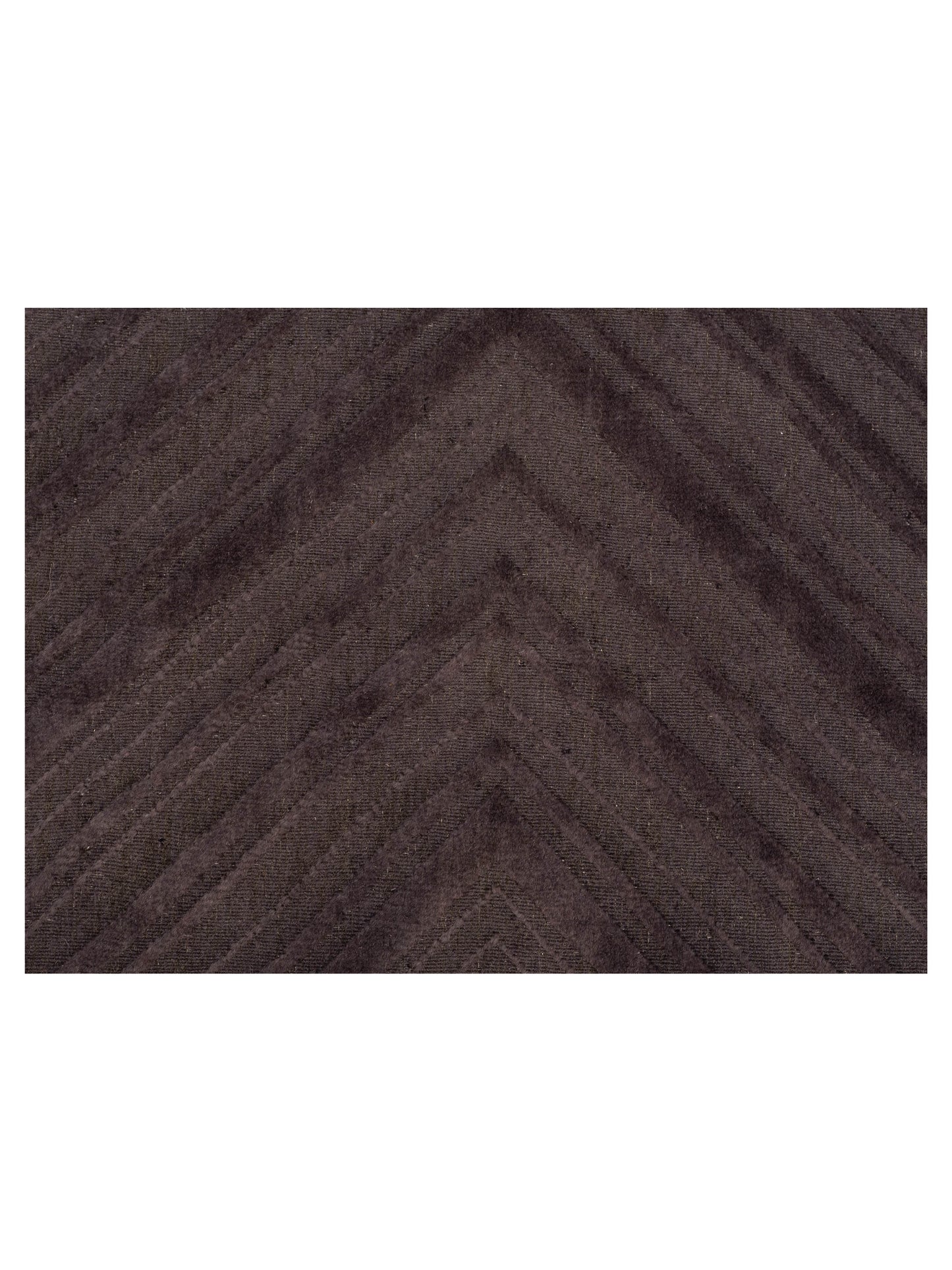 Himalayan 120394 Dark Brown 8x10 Hand Knotted Rug