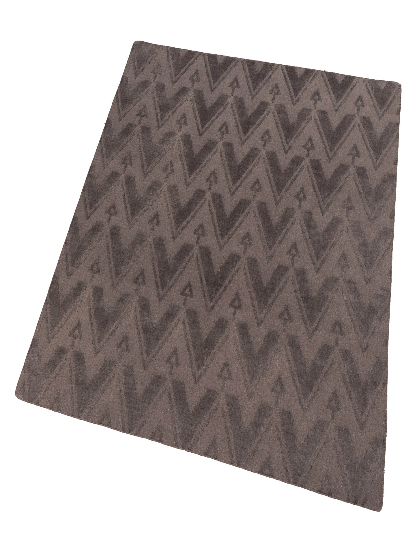 Himalayan 120402 Gray 8x10 Hand Knotted Rug