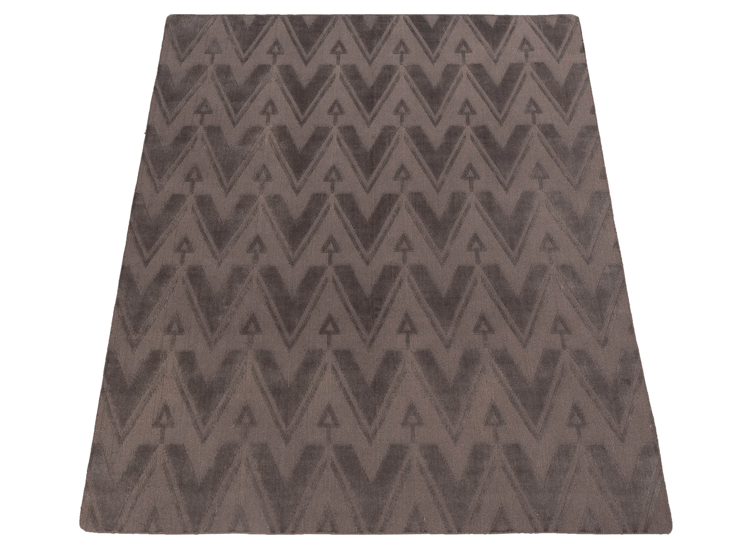 Himalayan 120402 Gray 8x10 Hand Knotted Rug