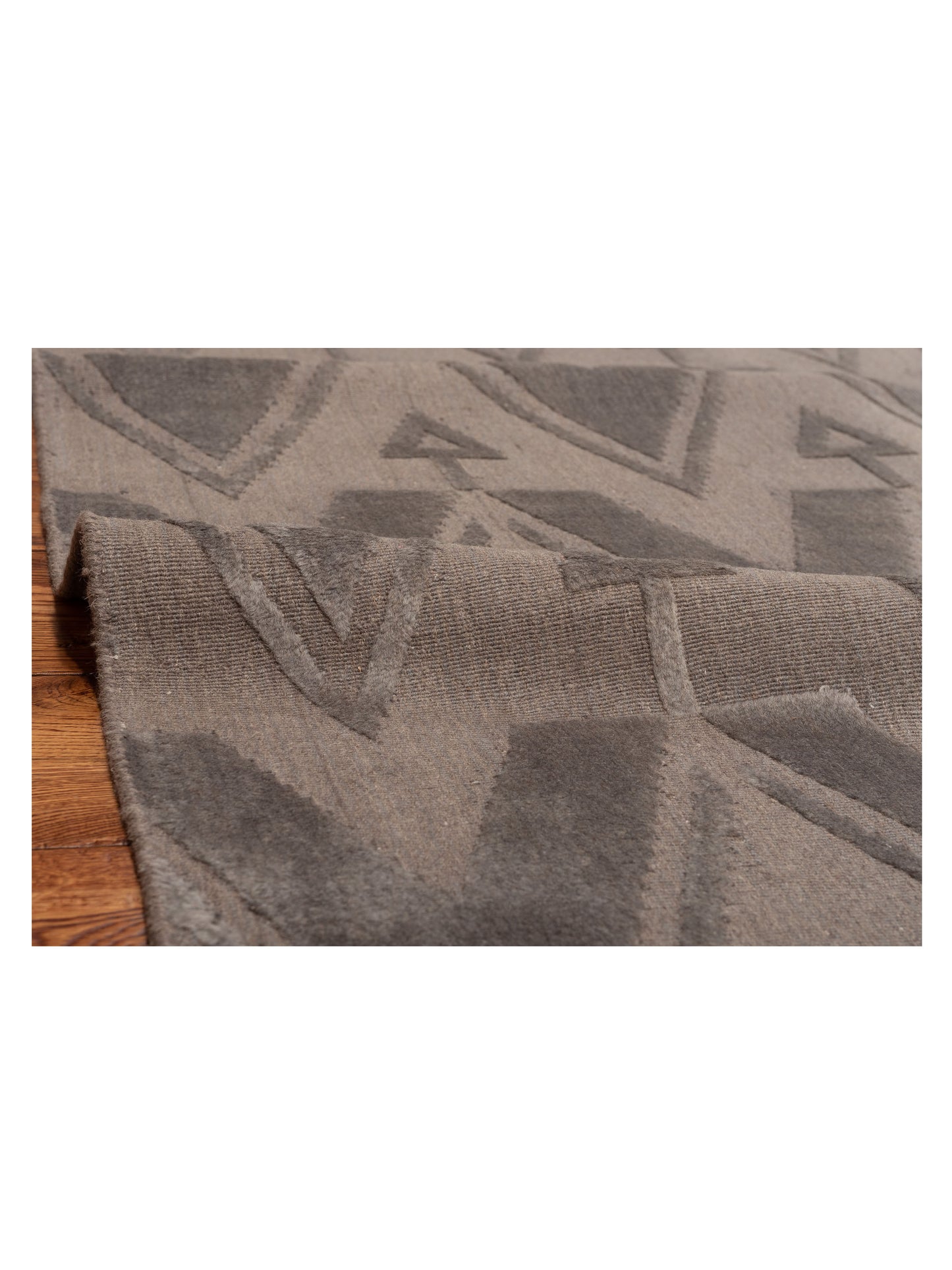 Himalayan 120403 Gray 8x10 Hand Knotted Rug