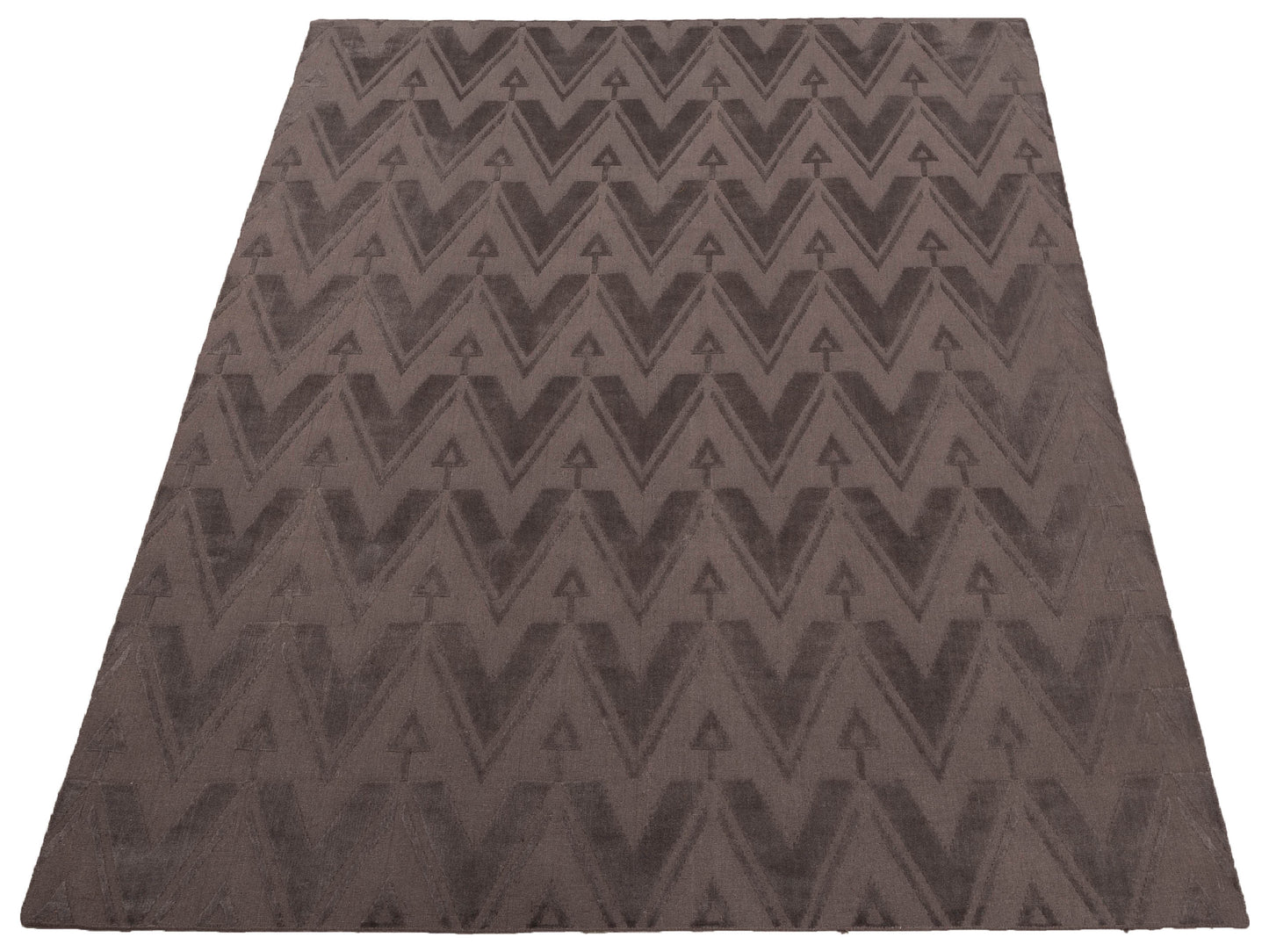 Himalayan 120406 Gray 9x12 Hand Knotted Rug