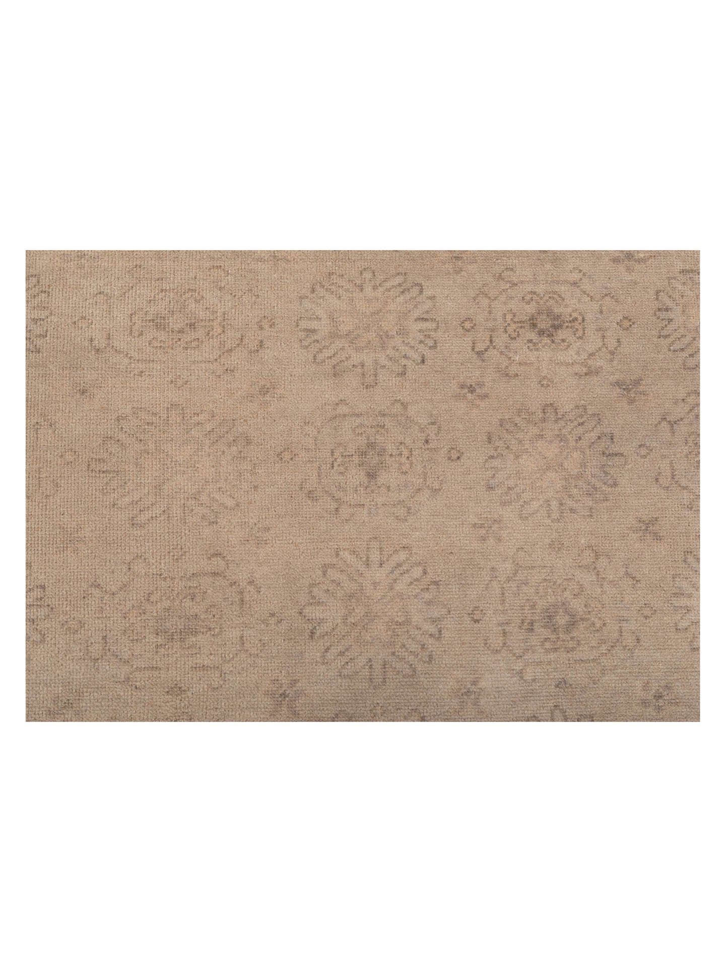 Evren 120417 Gray 4x6 Hand Knotted Rug