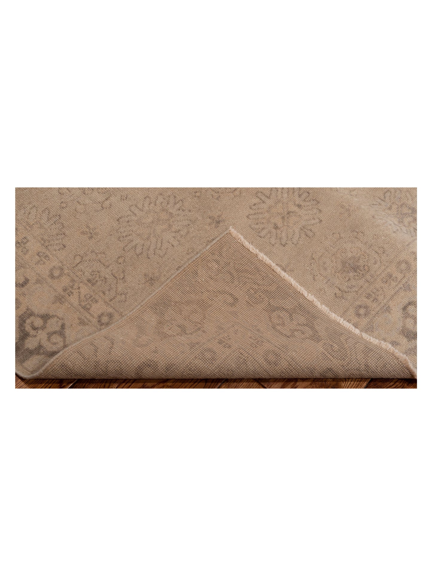 Evren 120417 Gray 4x6 Hand Knotted Rug
