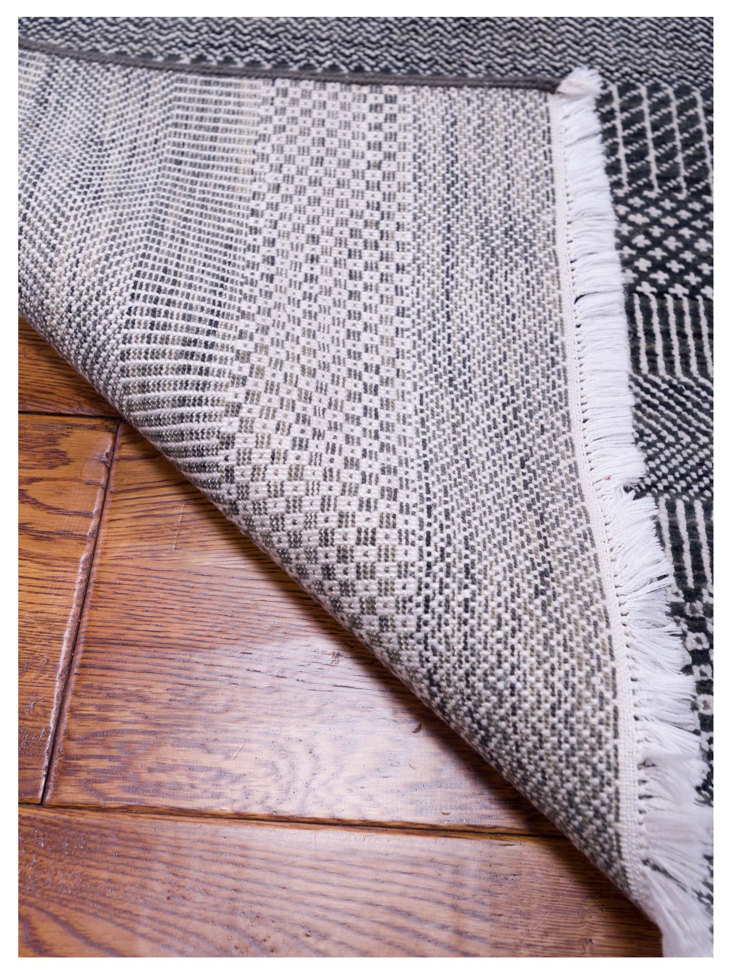 Tibetino 120455 Dark Gray 4x6 Hand Knotted Rug
