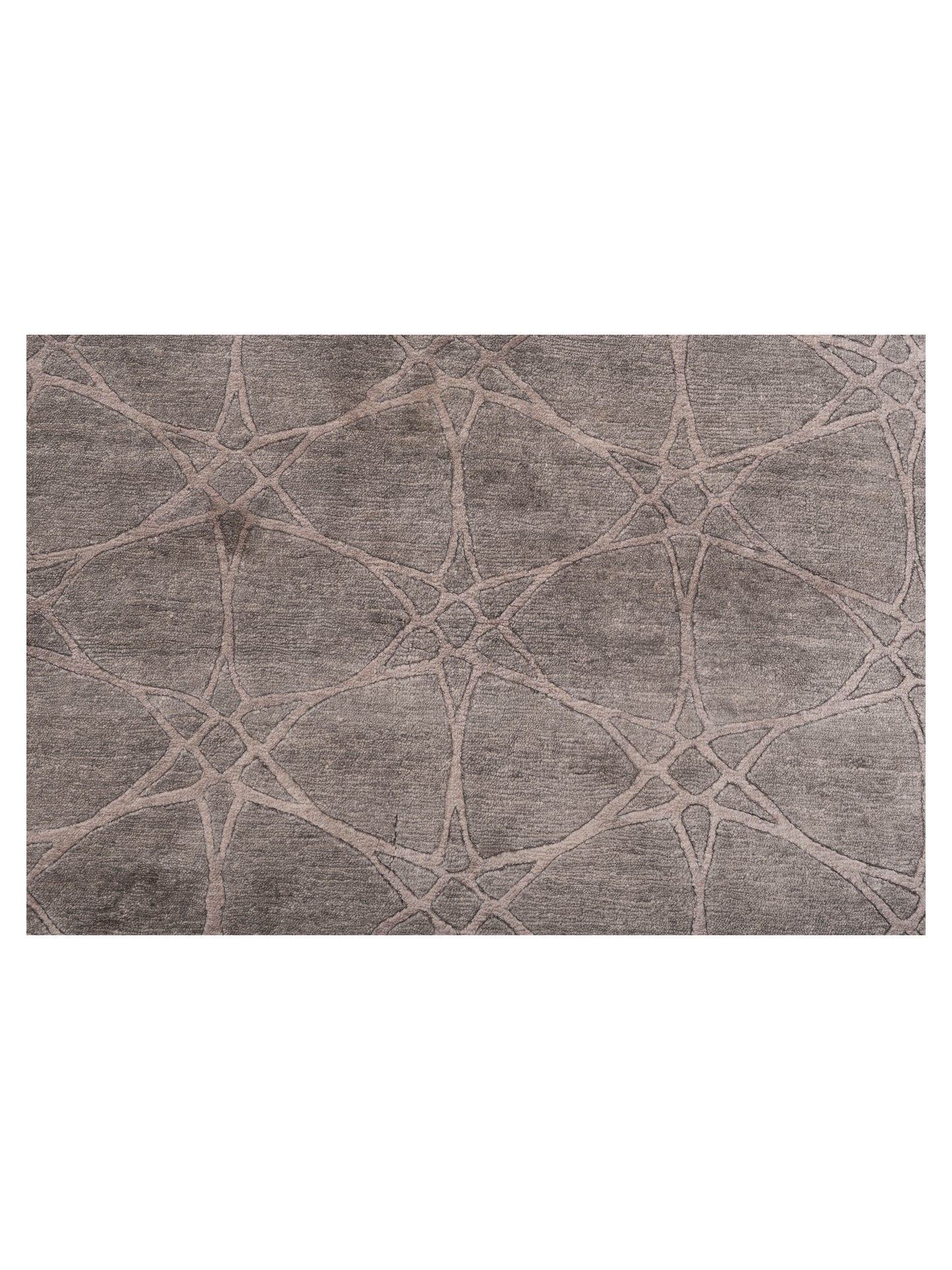 Tibetino 120483 Gray 4.1x6.1 Hand Knotted Rug