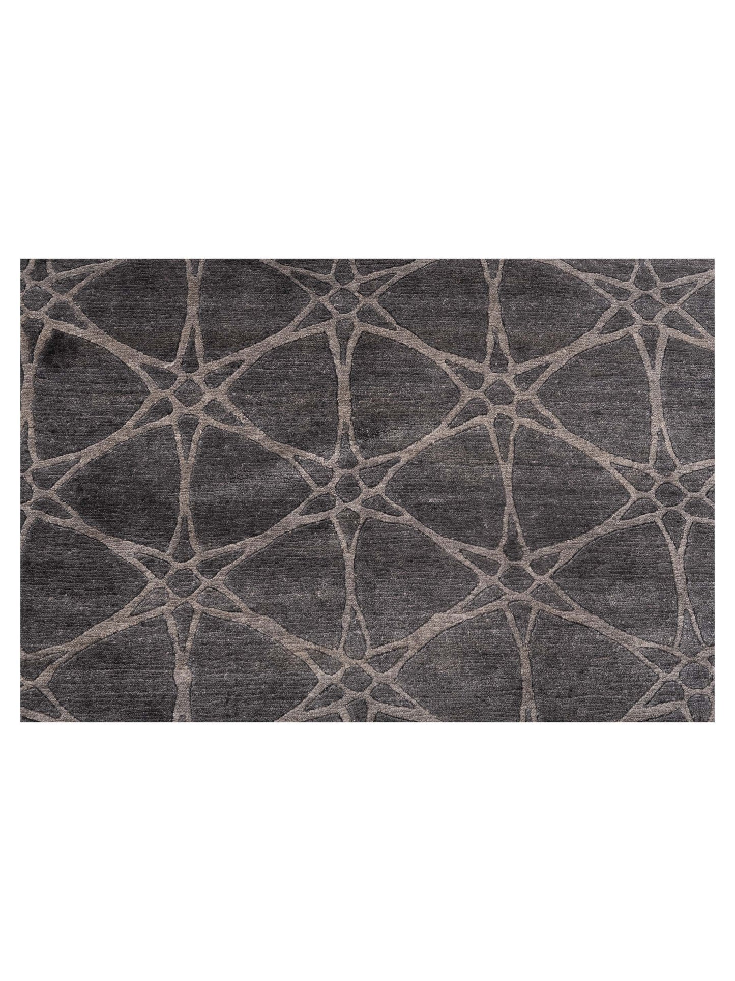 Tibetino 120492 Gray 4.1x6.1 Hand Knotted Rug