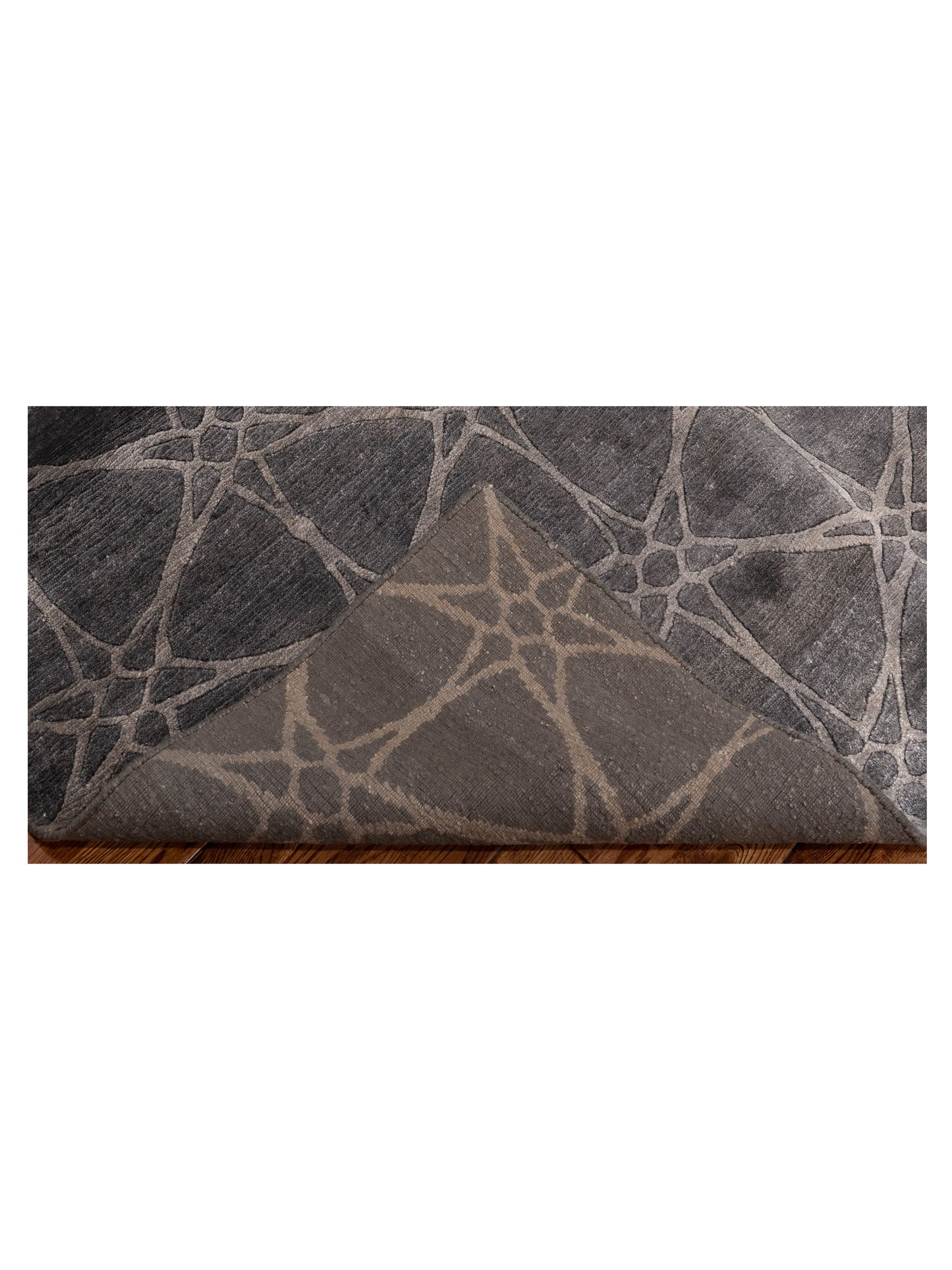 Tibetino 120492 Gray 4.1x6.1 Hand Knotted Rug