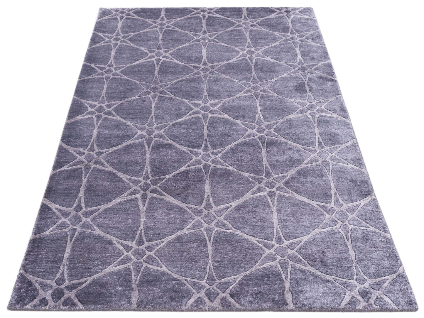 Tibetino 120493 Dark Gray 4.2x6.1 Hand Knotted Rug