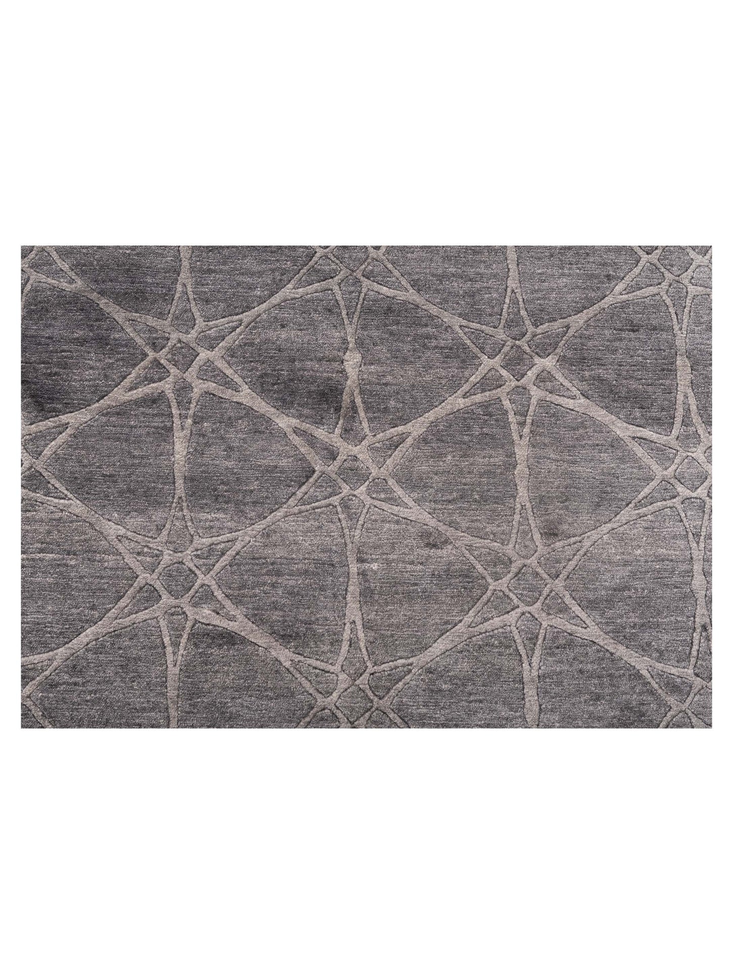 Tibetino 120494 Gray 4.1x6.1 Hand Knotted Rug