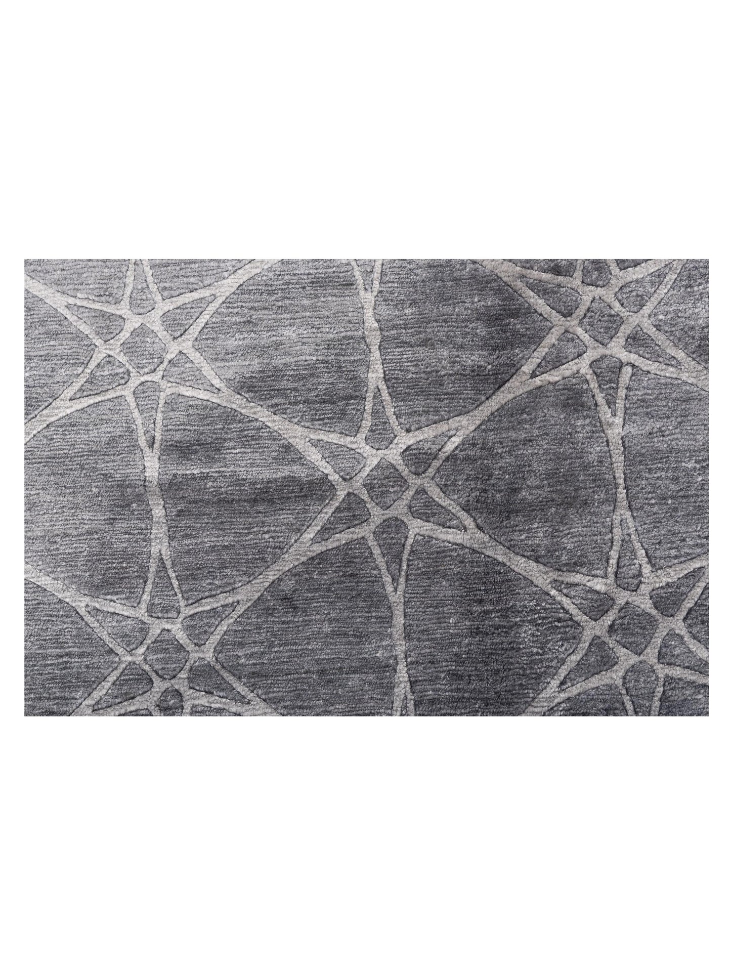 Tibetino 120496 Gray Gray 6.1x9 Hand Knotted Rug