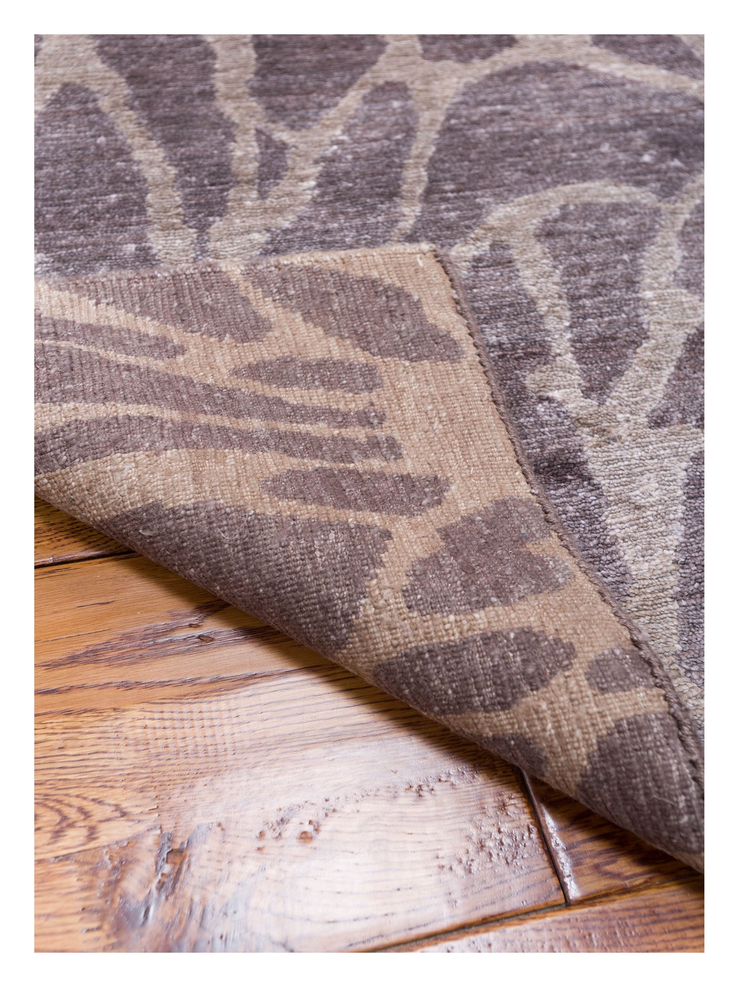 Tibetino 120523 Brown 4.1x6 Hand Knotted Rug