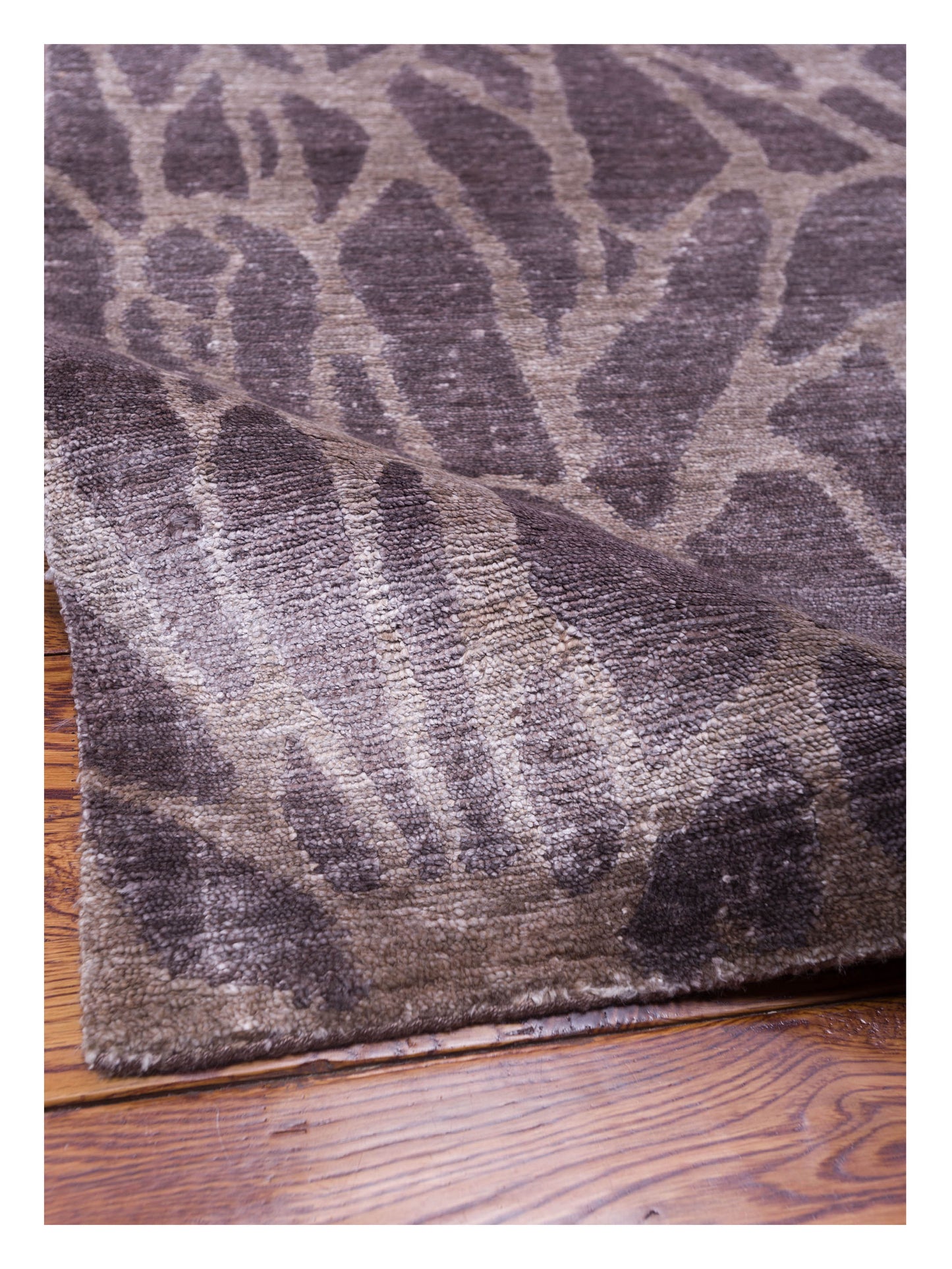 Tibetino 120523 Brown 4.1x6 Hand Knotted Rug