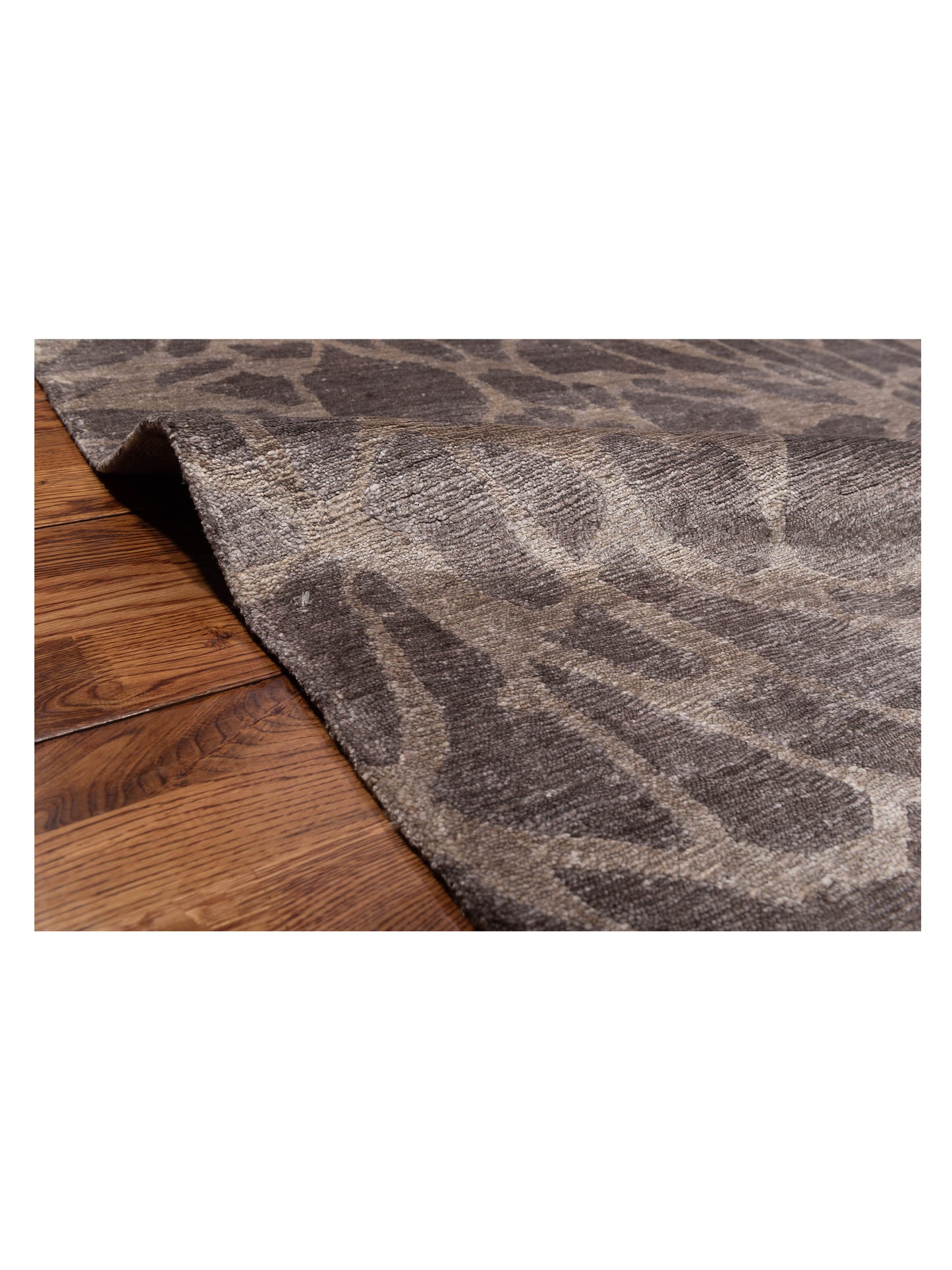 Tibetino 120525 Brown 8x9.9 Hand Knotted Rug