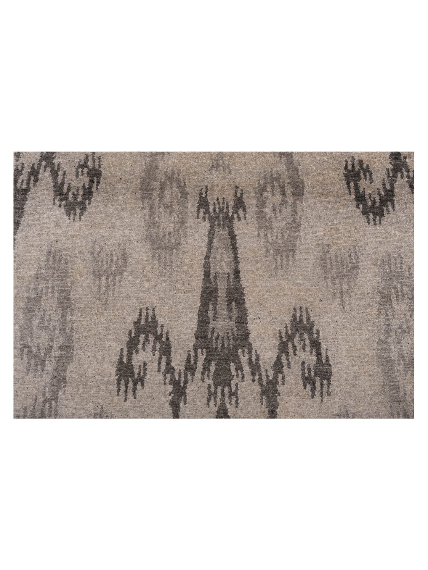 Tibetino 120537 Silver Gray 3.11x5.10 Hand Knotted Rug