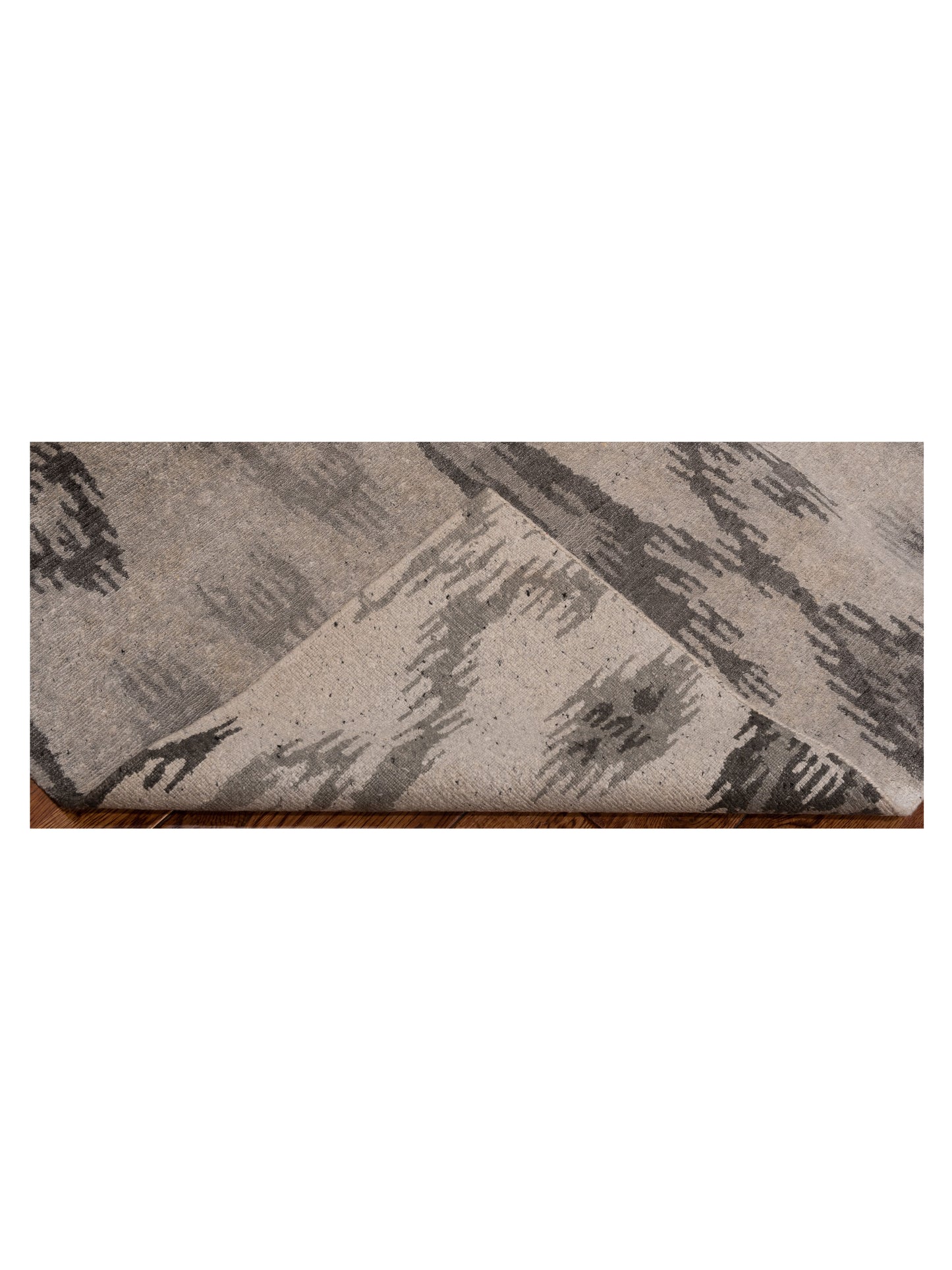 Tibetino 120537 Silver Gray 3.11x5.10 Hand Knotted Rug