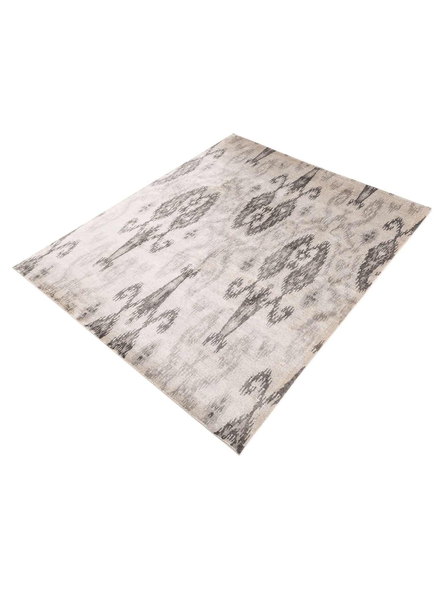 Tibetino 120540 Light Gray 8x9.11 Hand Knotted Rug