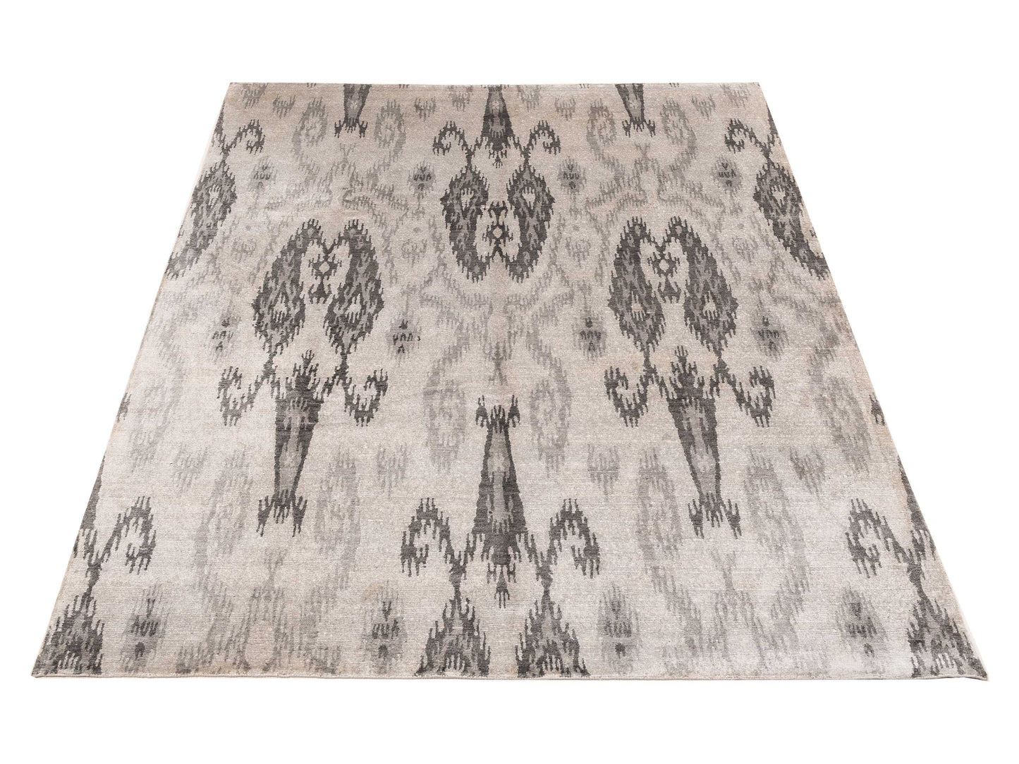 Tibetino 120540 Light Gray 8x9.11 Hand Knotted Rug