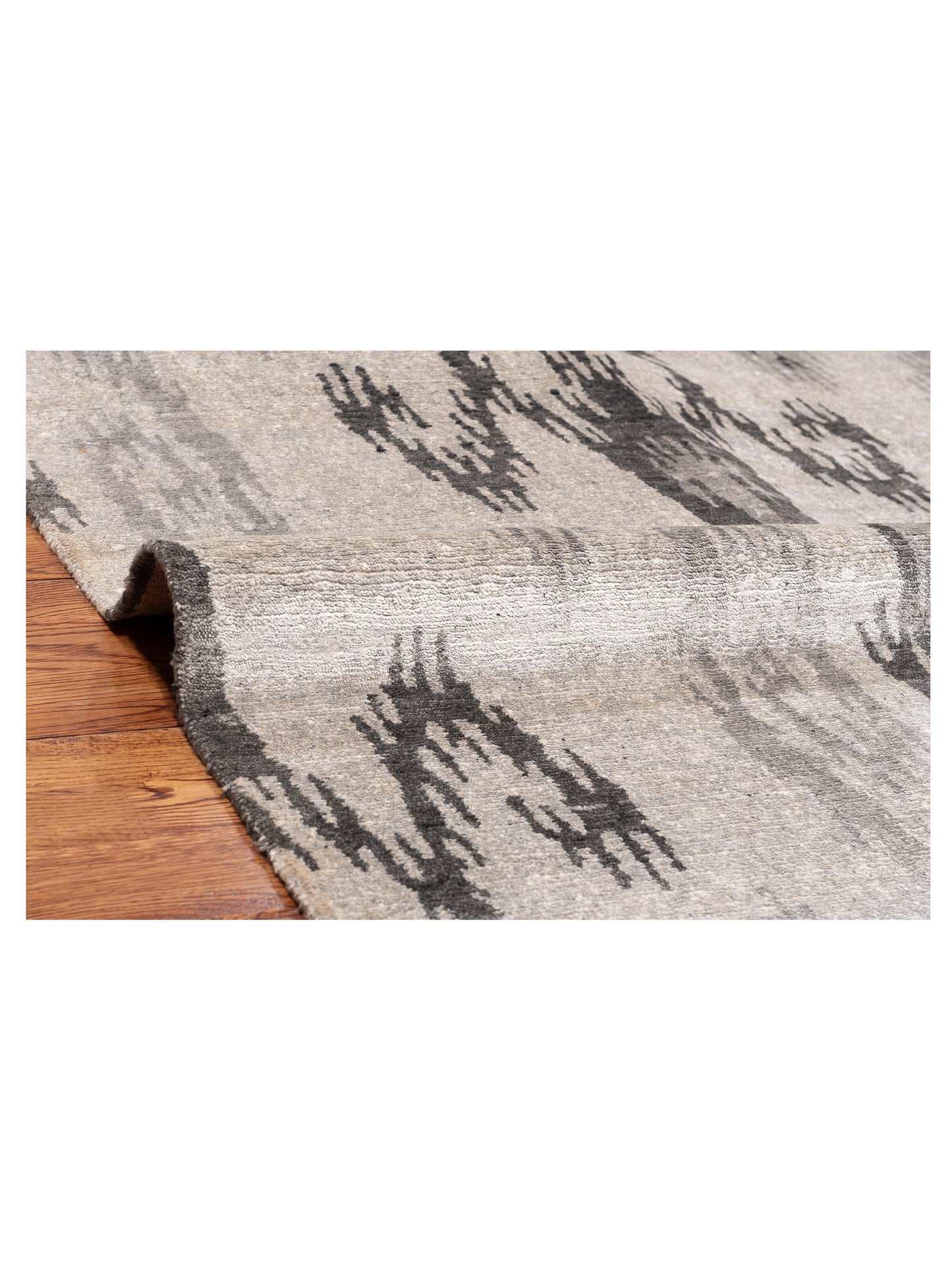 Tibetino 120540 Light Gray 8x9.11 Hand Knotted Rug