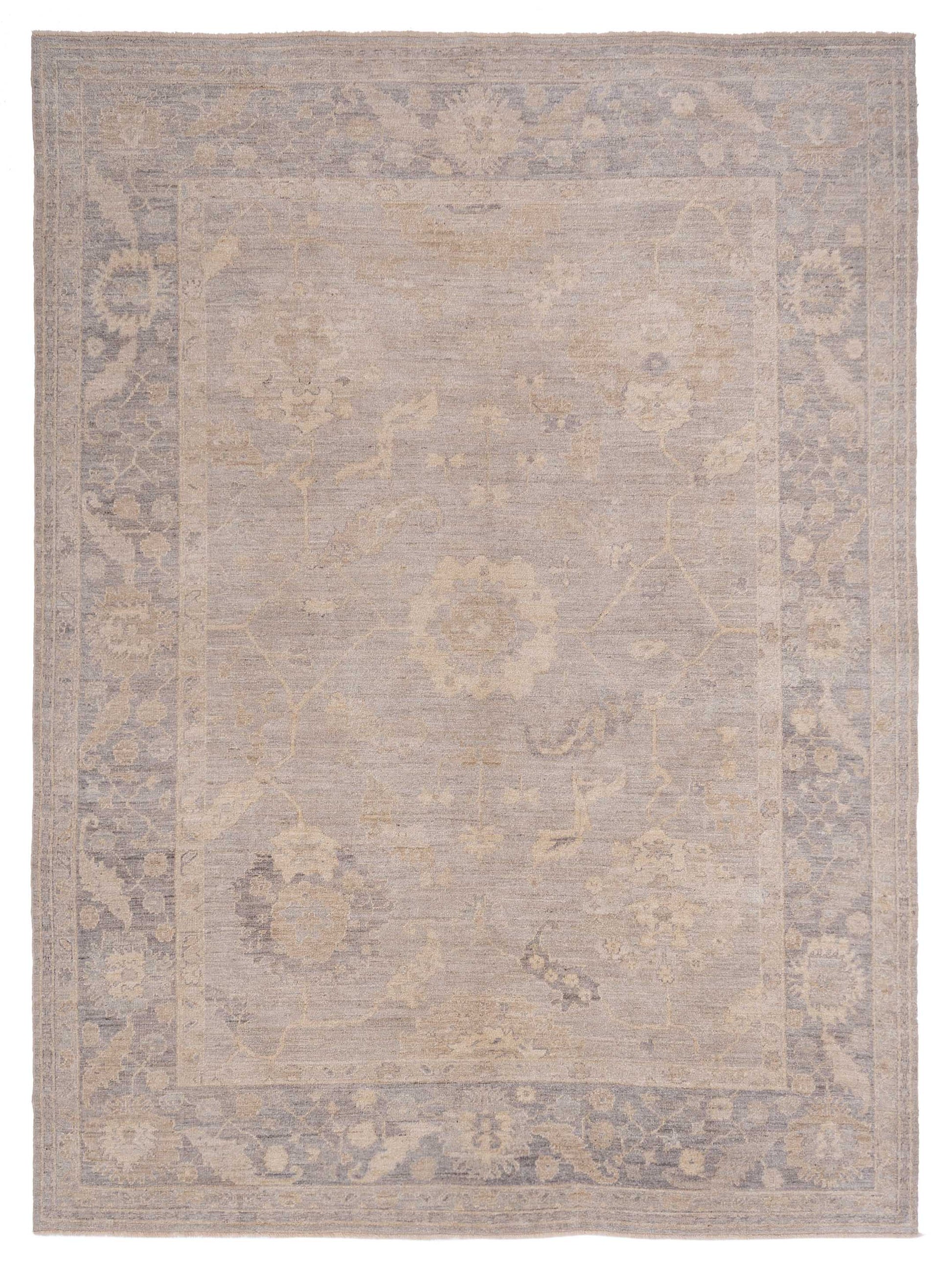 Anadol Angora Oushak  Light Gray Gray Traditional