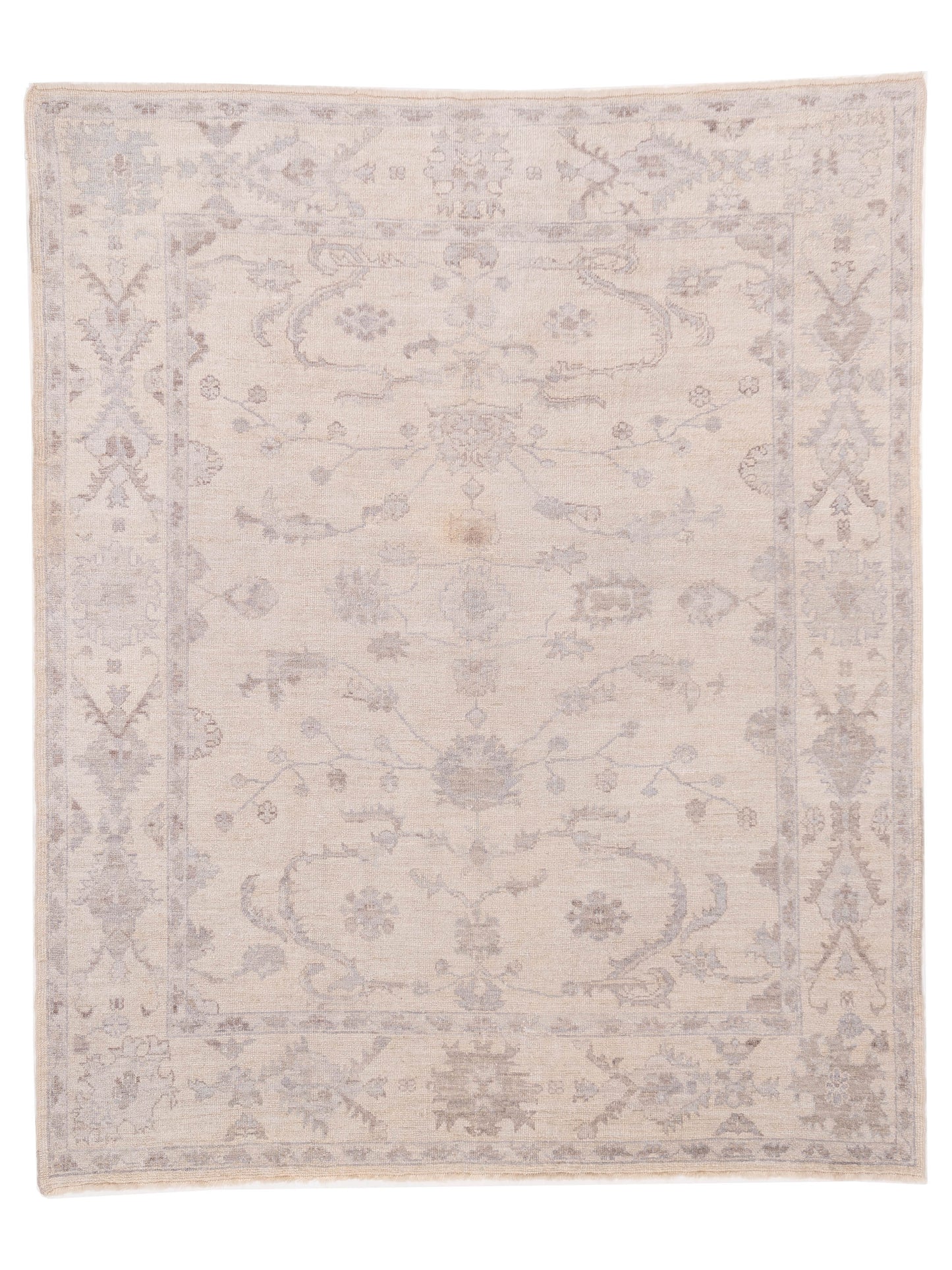 Anadol Angora Oushak  Ivory Ivory Traditional