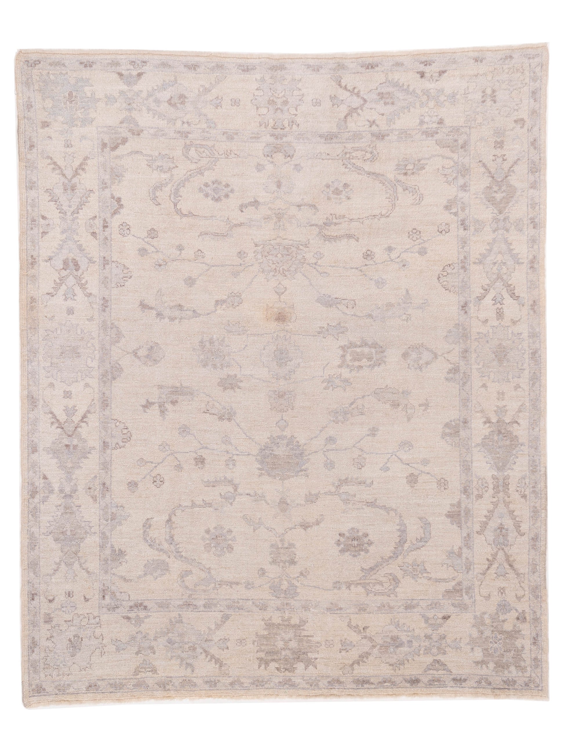 Anadol Angora Oushak  Ivory Ivory Traditional