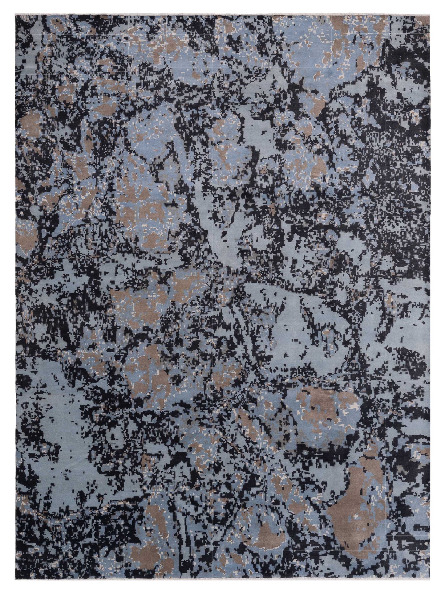 Siena Tibetino Blue Gray Contemporary