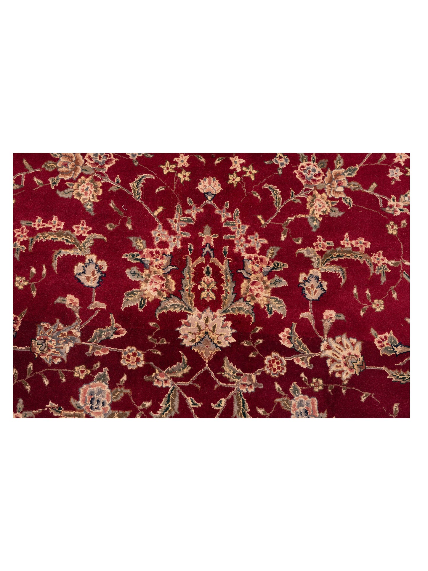 Magnolia 121085 Red Navy 9.1x12.9 Hand Knotted Rug