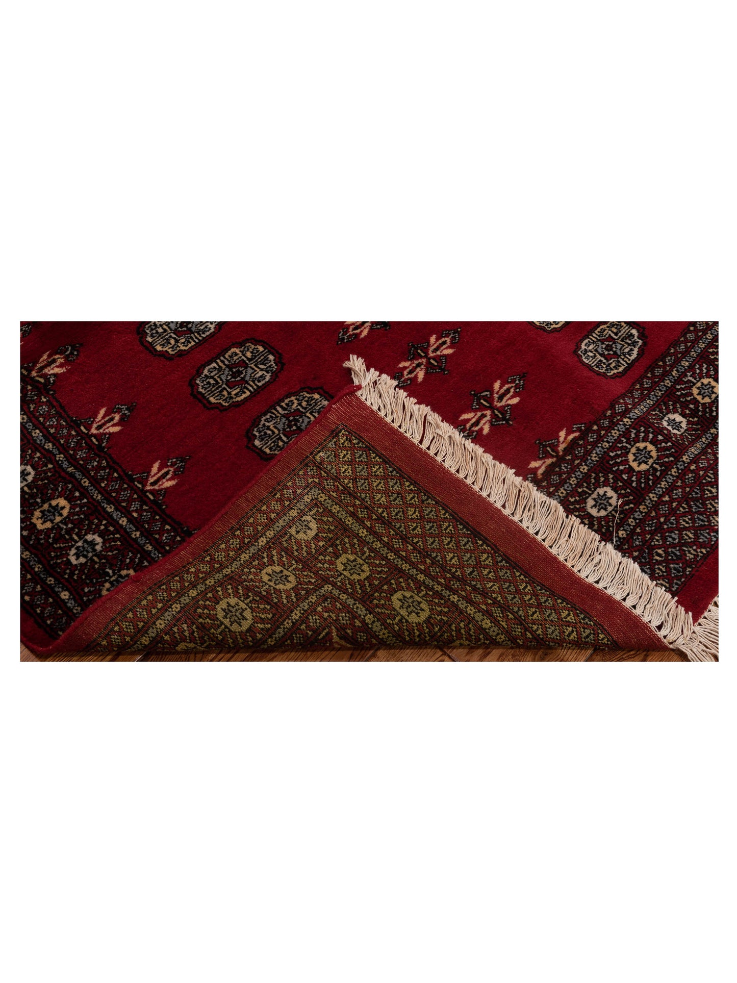 Bokhara 121183 Red 4.5x6.3 Hand Knotted Rug