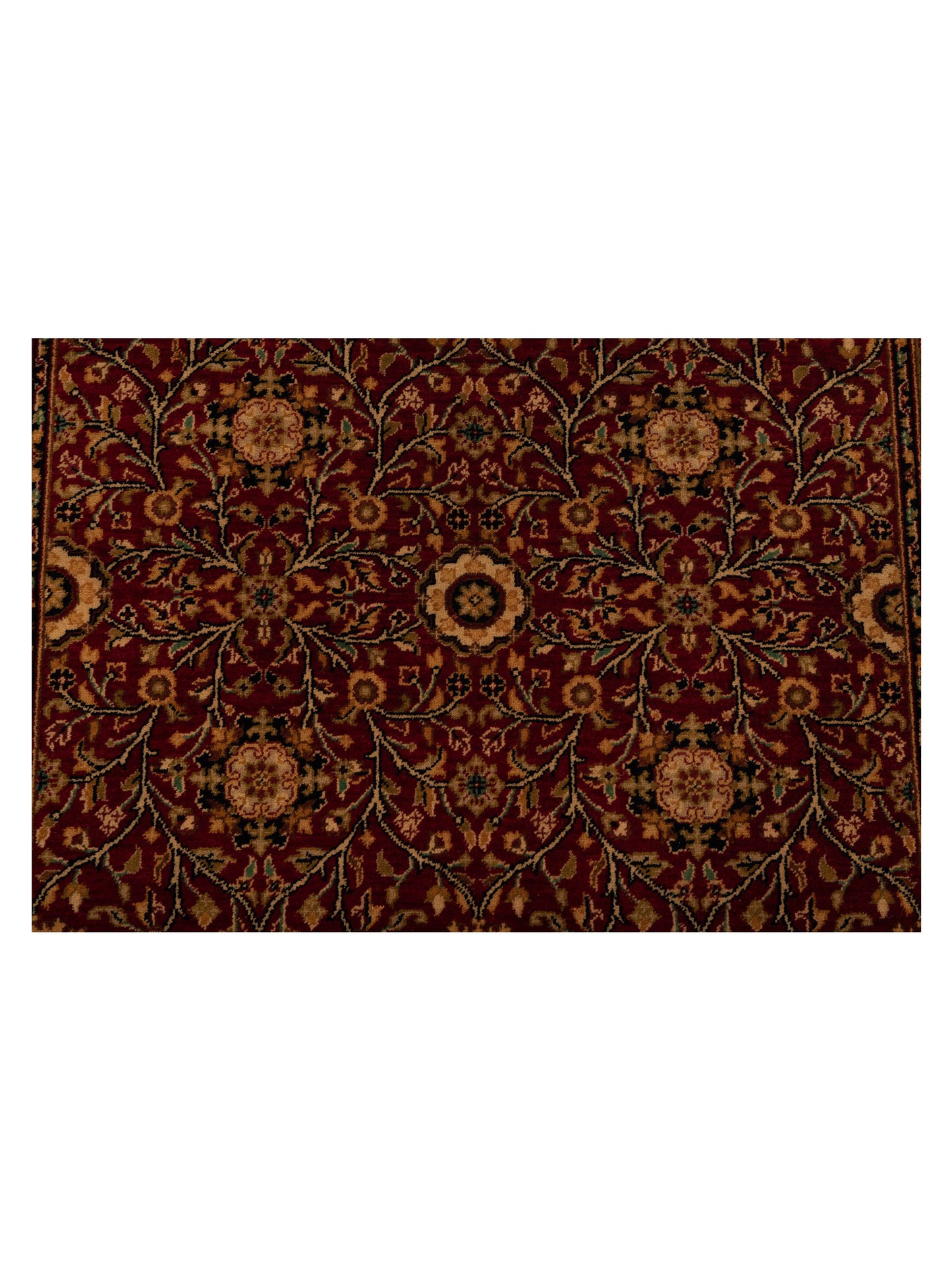 Sivas 121439 Red Black 4.1x5.11 Hand Knotted Rug