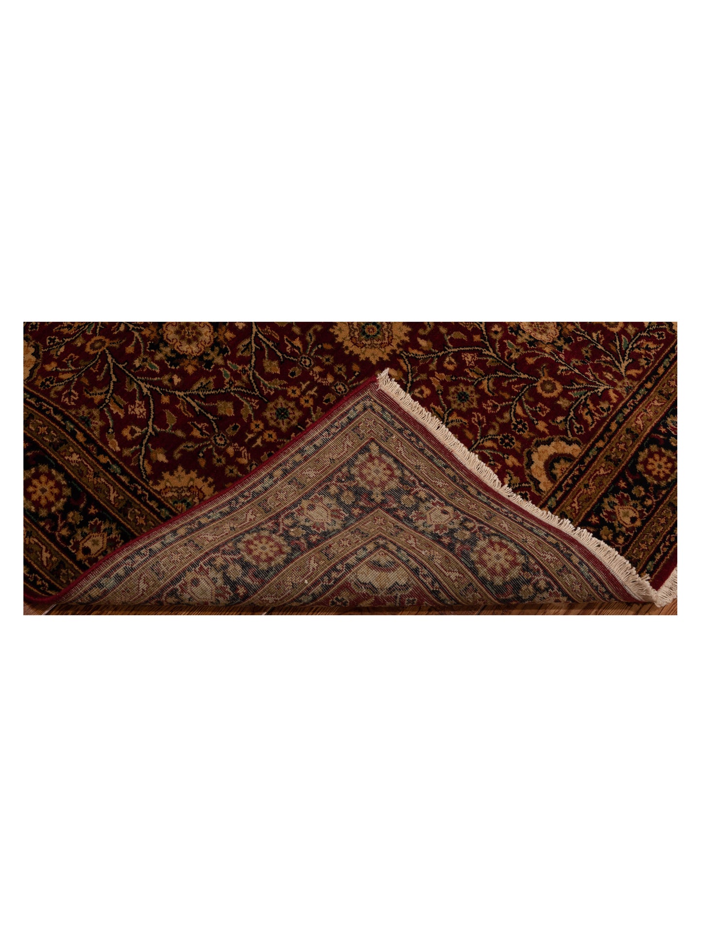 Sivas 121439 Red Black 4.1x5.11 Hand Knotted Rug