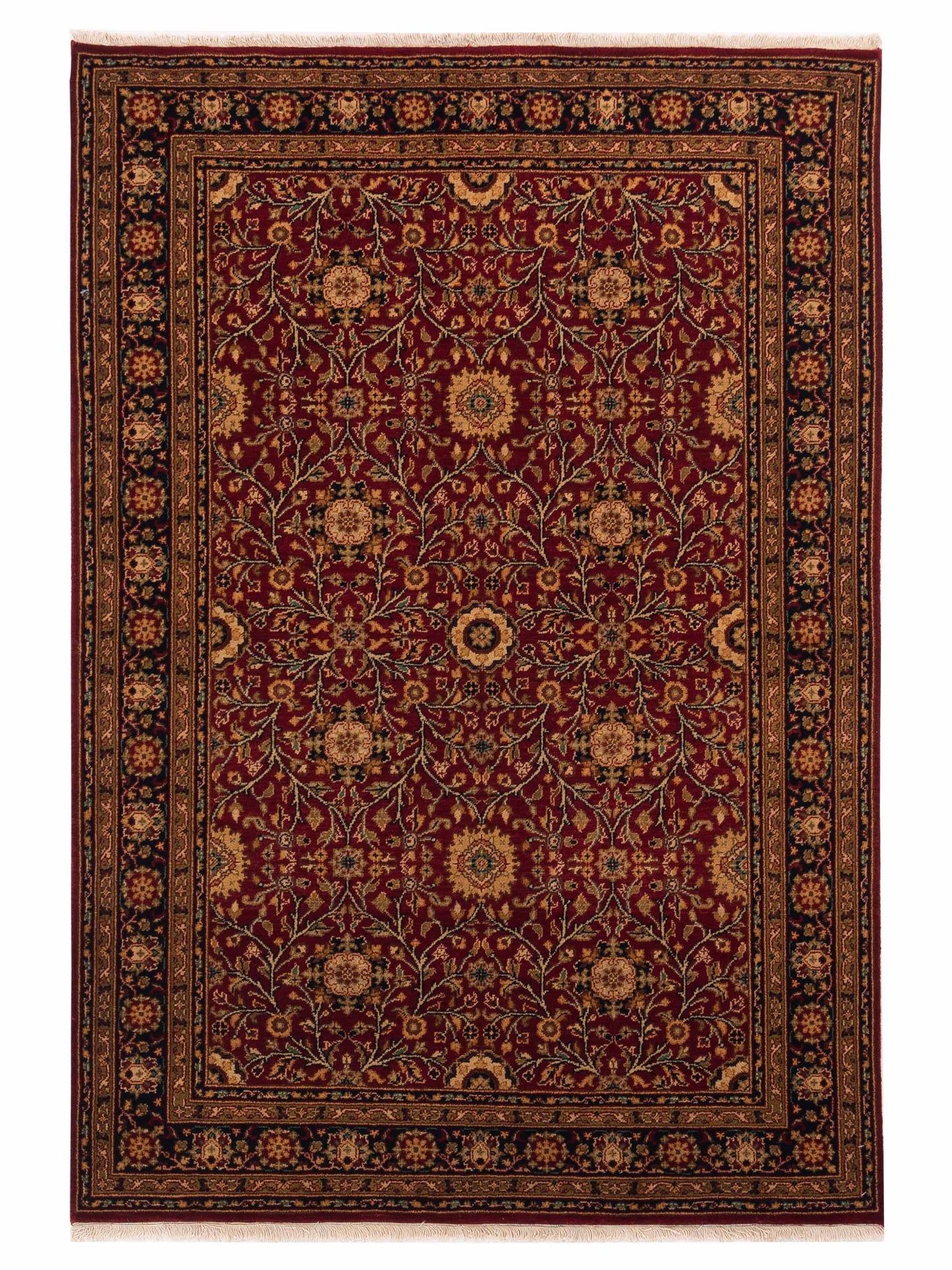 Rajpur Sivas Red Black Traditional