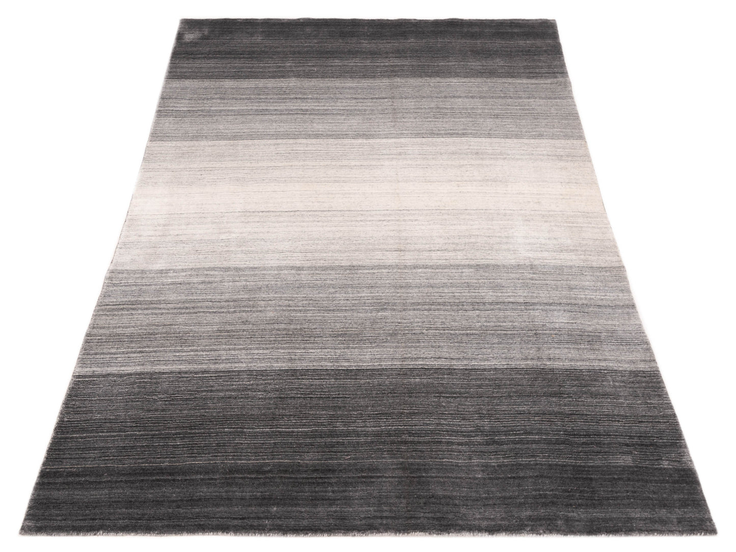 Himalayan 121526 Gray 6.1x8.10 Hand Knotted Rug