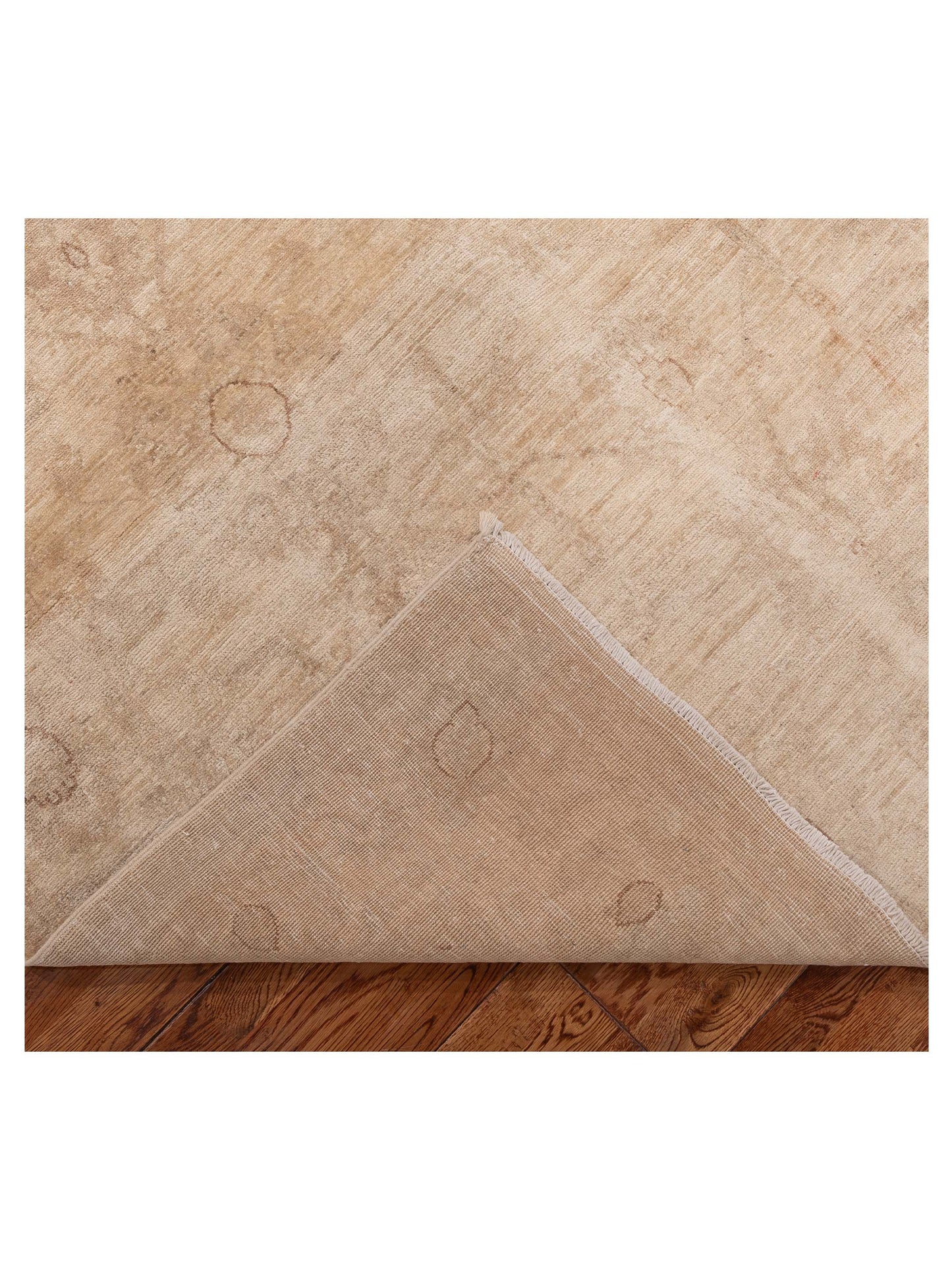 Sultan 121683 Beige Beige 5.11x9.4 Hand Knotted Rug
