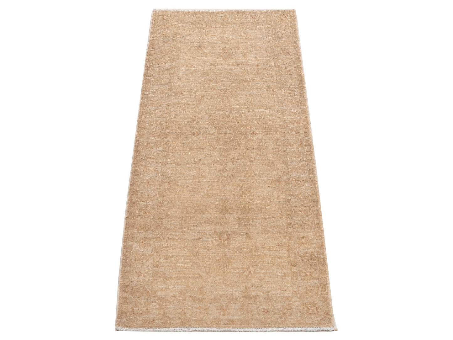Sultan 121699 Beige Blue 2.8x8 Hand Knotted Rug