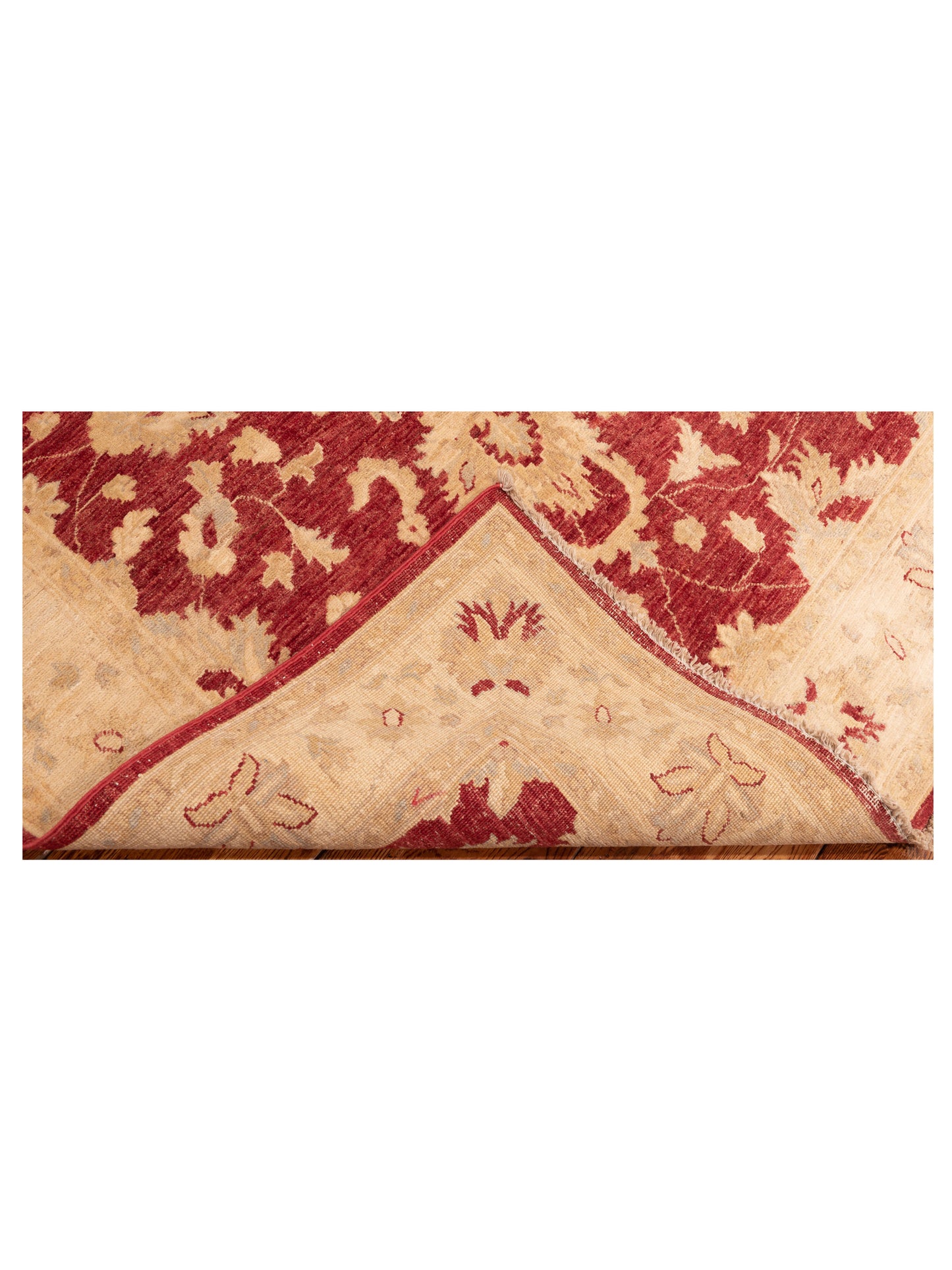 Sultan 121712 Red Ivory 4.11x6.7 Hand Knotted Rug