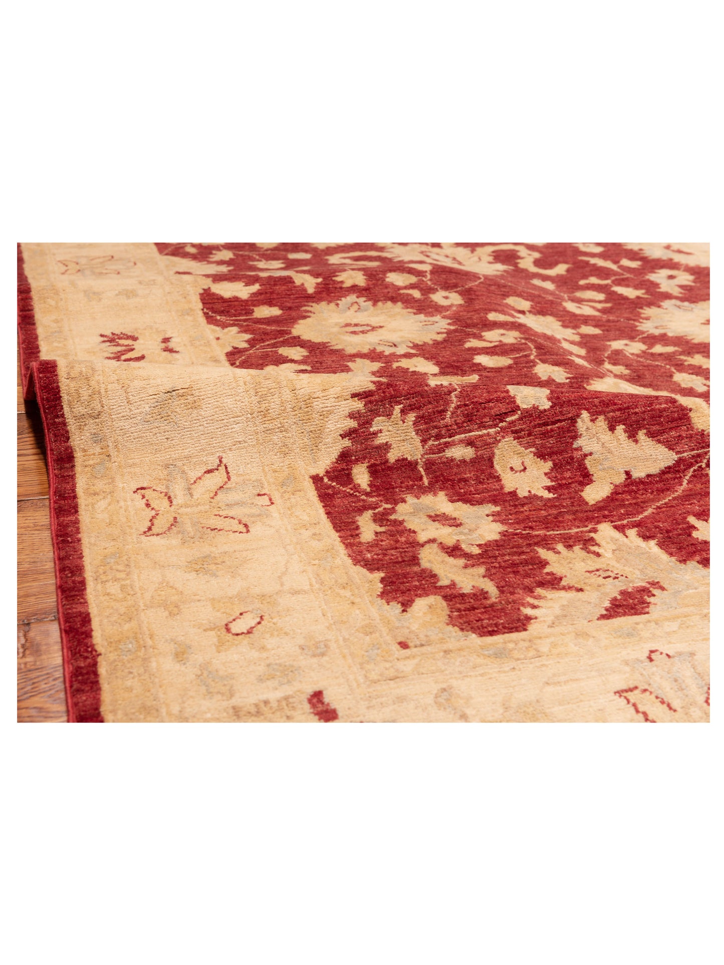 Sultan 121712 Red Ivory 4.11x6.7 Hand Knotted Rug