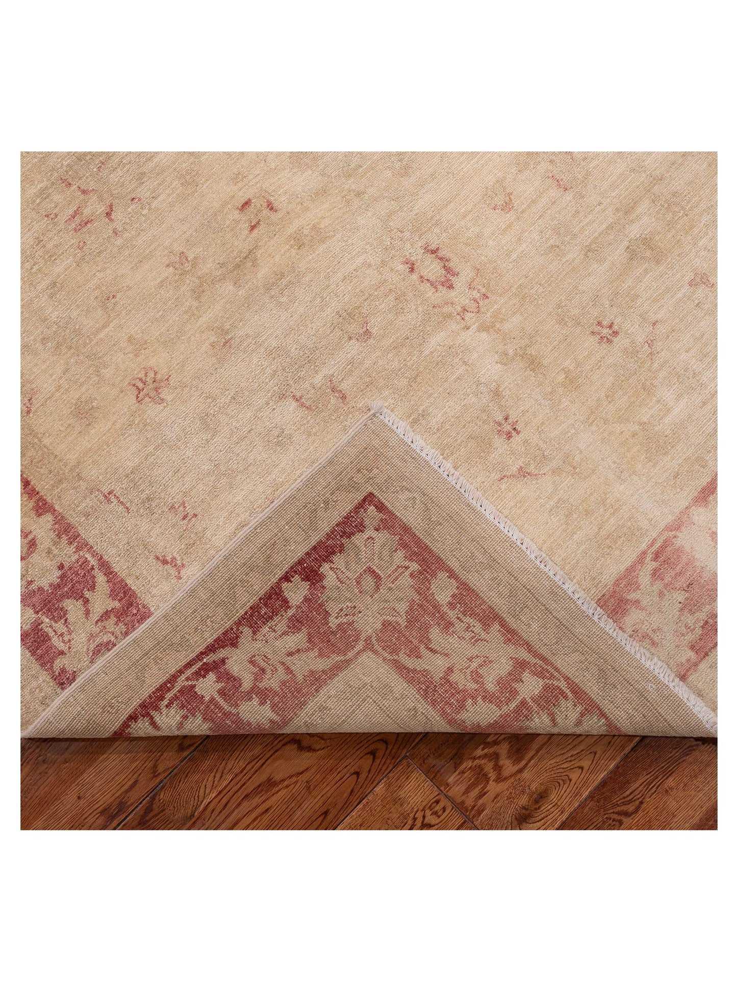 Sultan 121715 Ivory Rust 5.8x7.11 Hand Knotted Rug