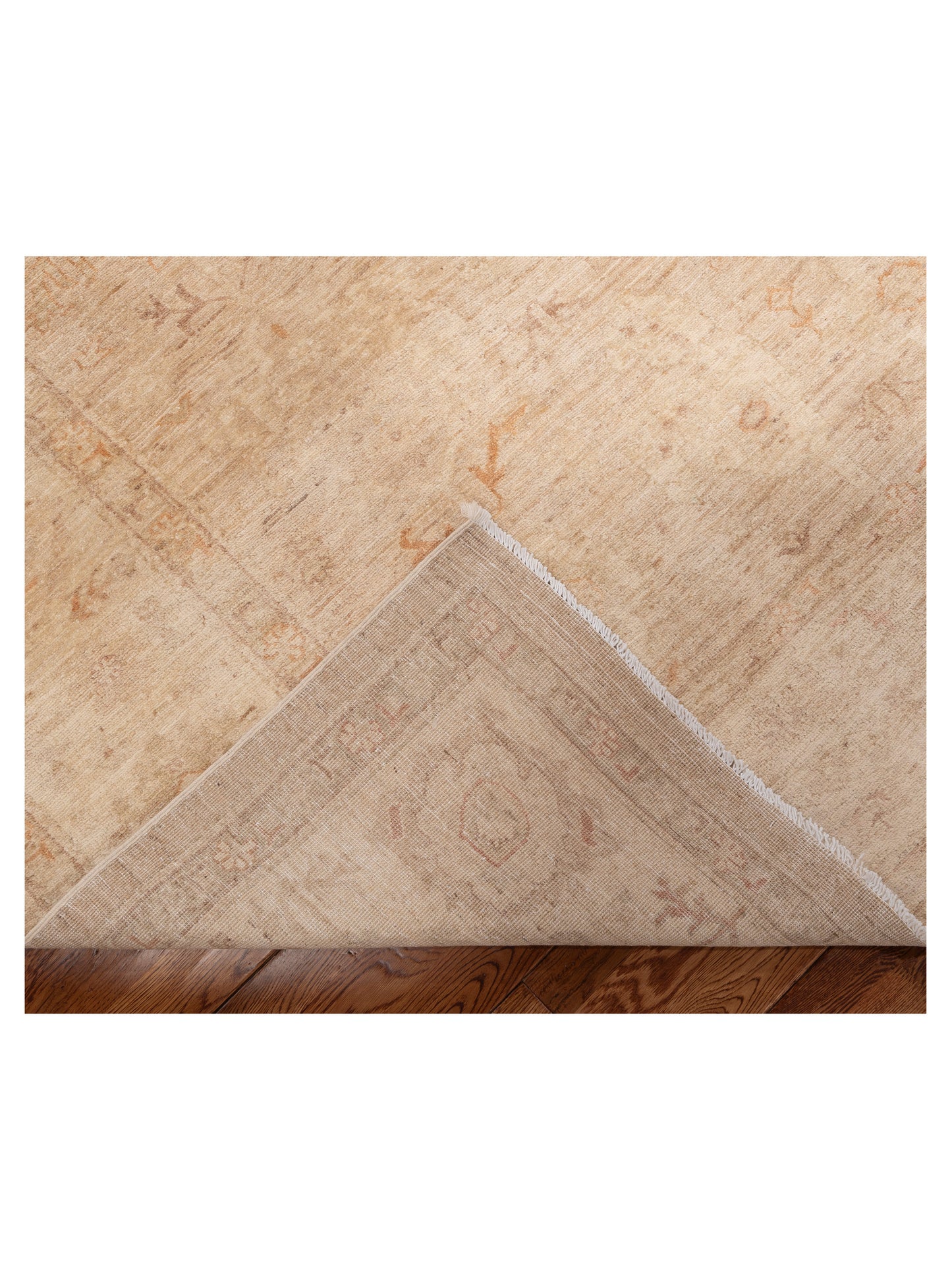 Sultan 121717 Beige Ivory 8.1x9.6 Hand Knotted Rug