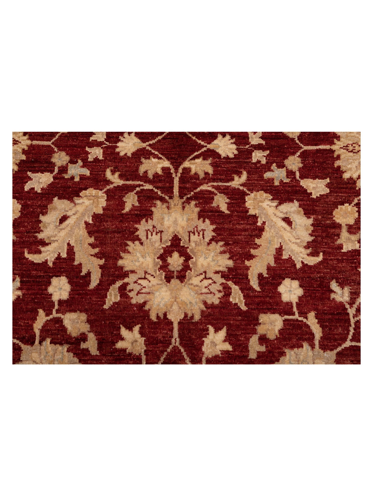 Sultan 121718 Red Ivory 7.11x10.1 Hand Knotted Rug