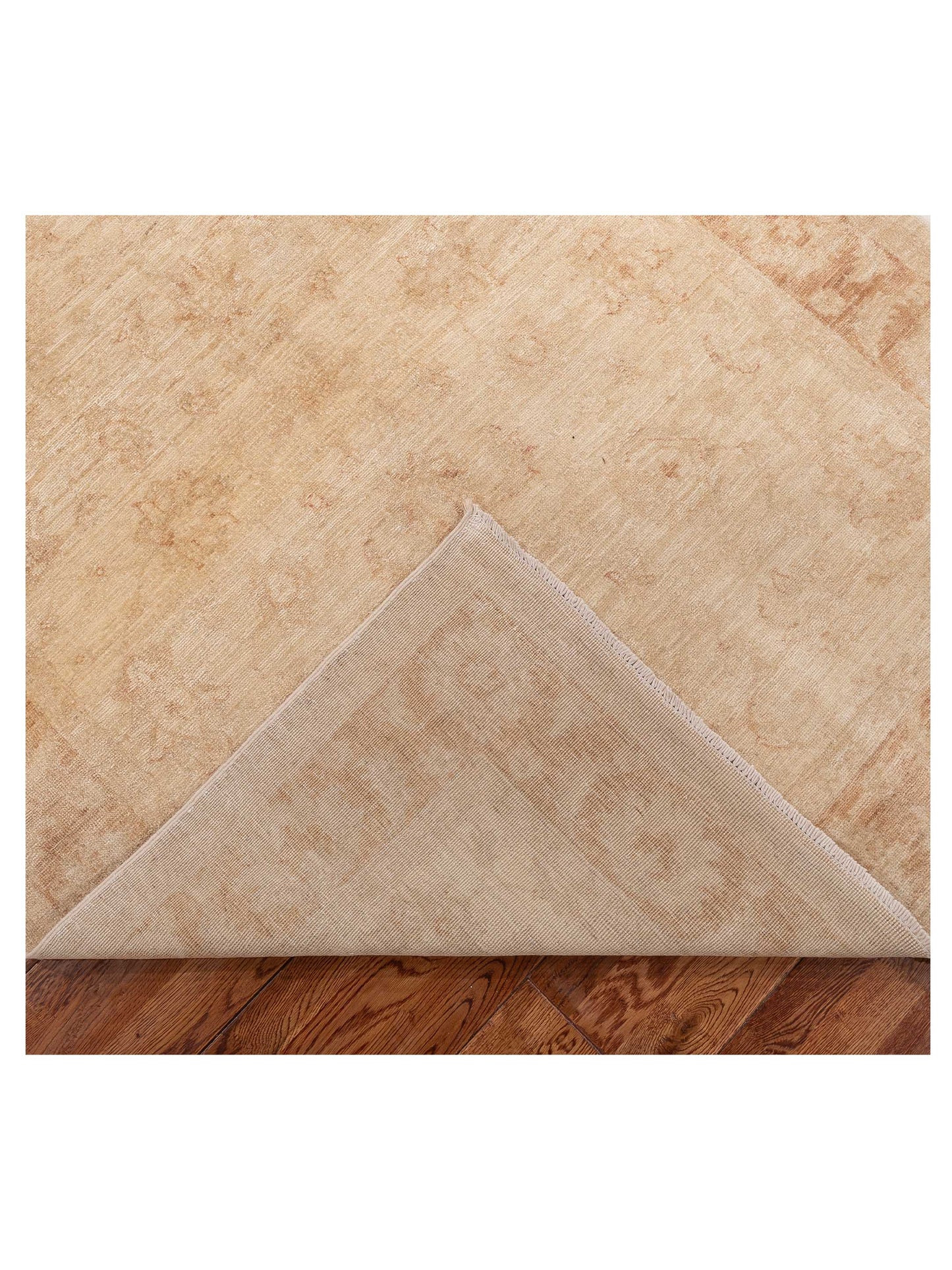 Sultan 121723 Ivory Brown 4.8x6.7 Hand Knotted Rug