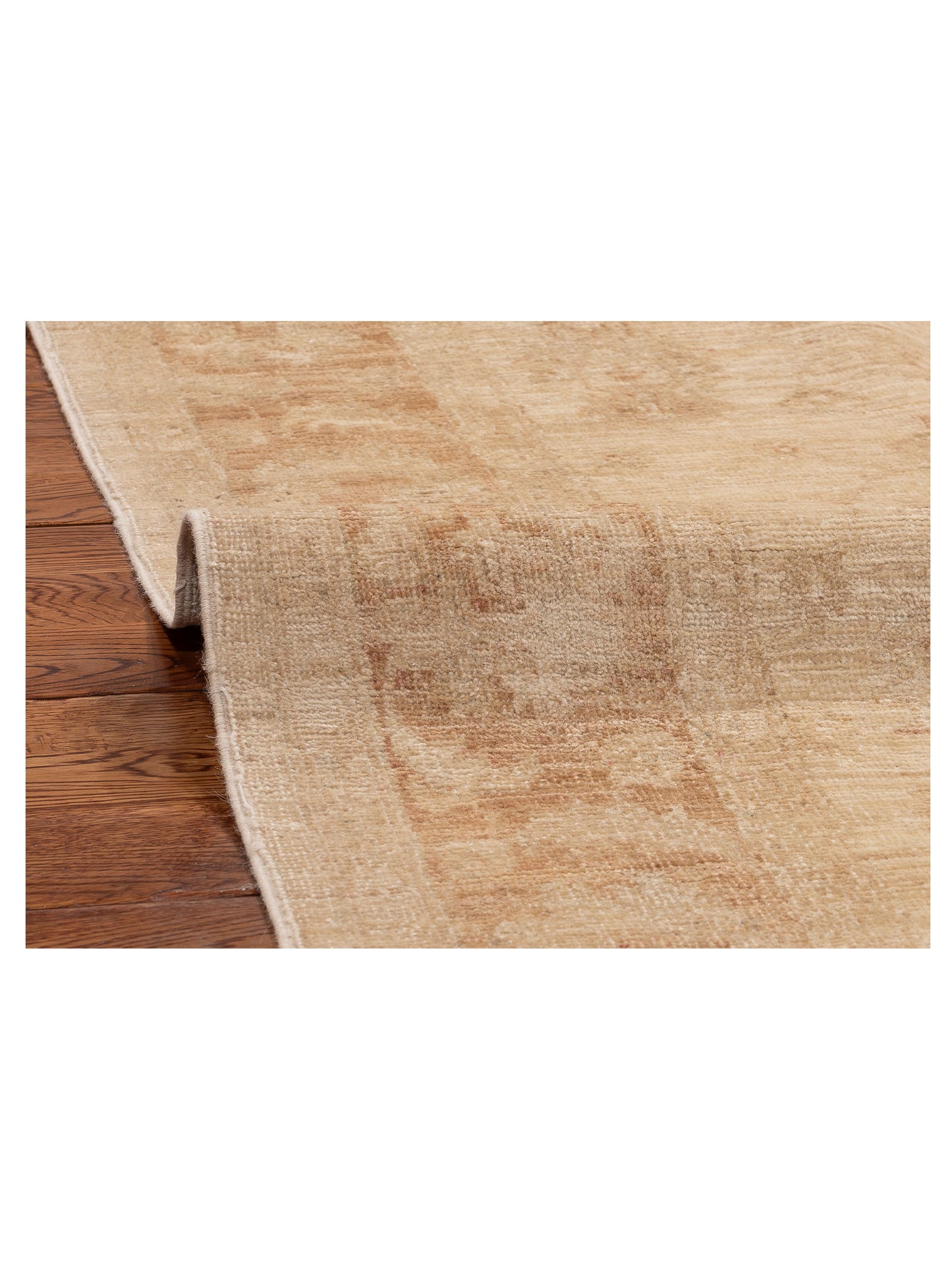 Sultan 121723 Ivory Brown 4.8x6.7 Hand Knotted Rug