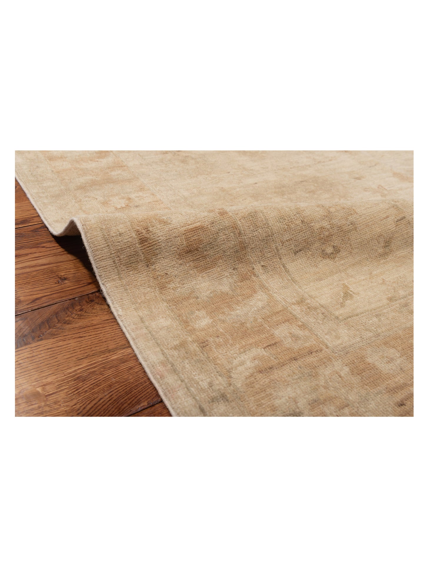 Sultan 121723 Ivory Brown 4.8x6.7 Hand Knotted Rug