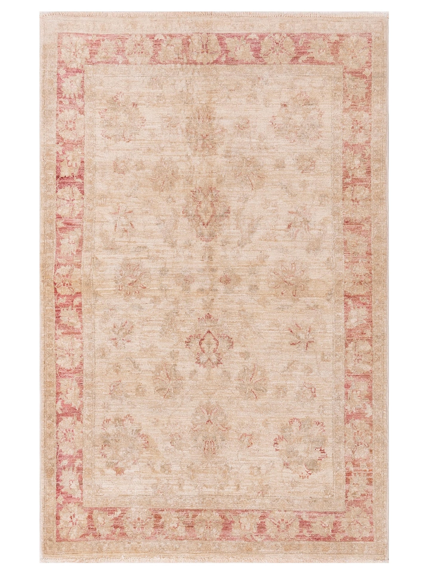 Pasha Sultan Ivory Red Traditional